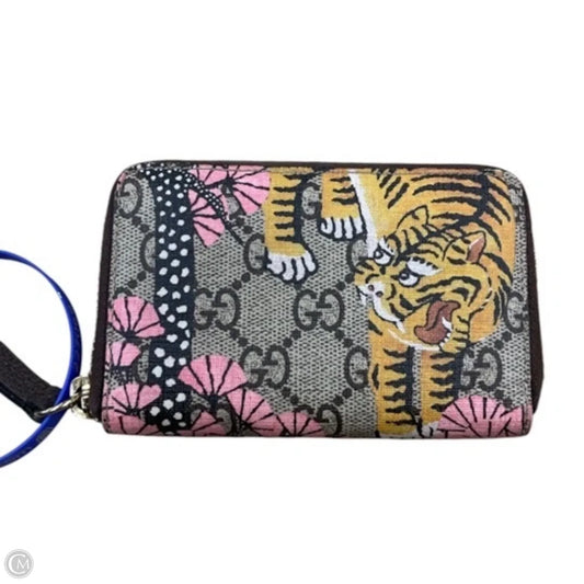 Wallet Luxury Designer By Gucci, Size: Small