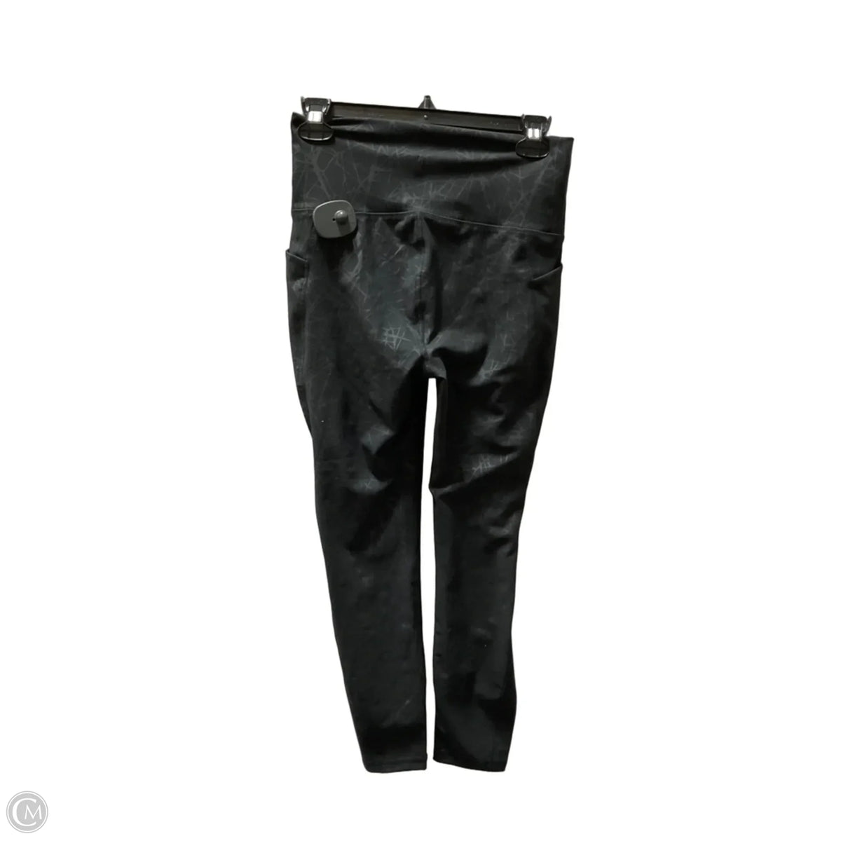 Athletic Leggings By Spyder In Black, Size: M
