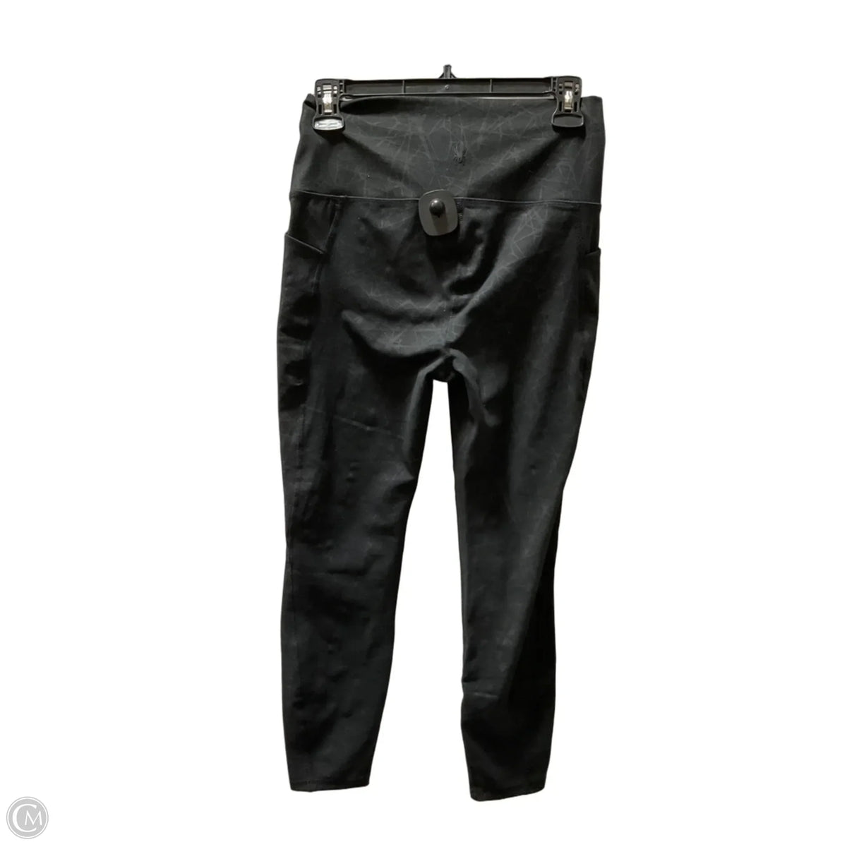 Athletic Leggings By Spyder In Black, Size: M