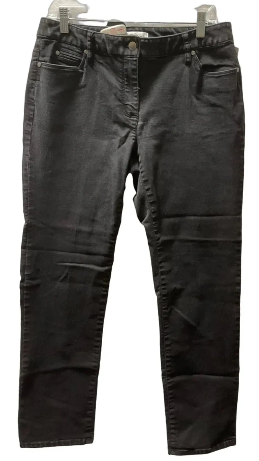 Jeans Straight By Kenneth Cole In Black, Size: 10