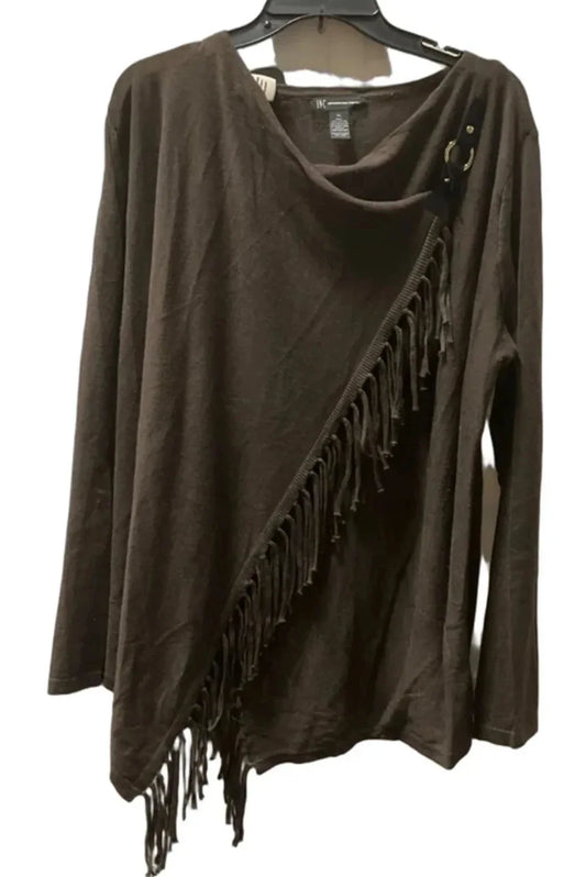 Cardigan By Inc In Brown, Size: Xl