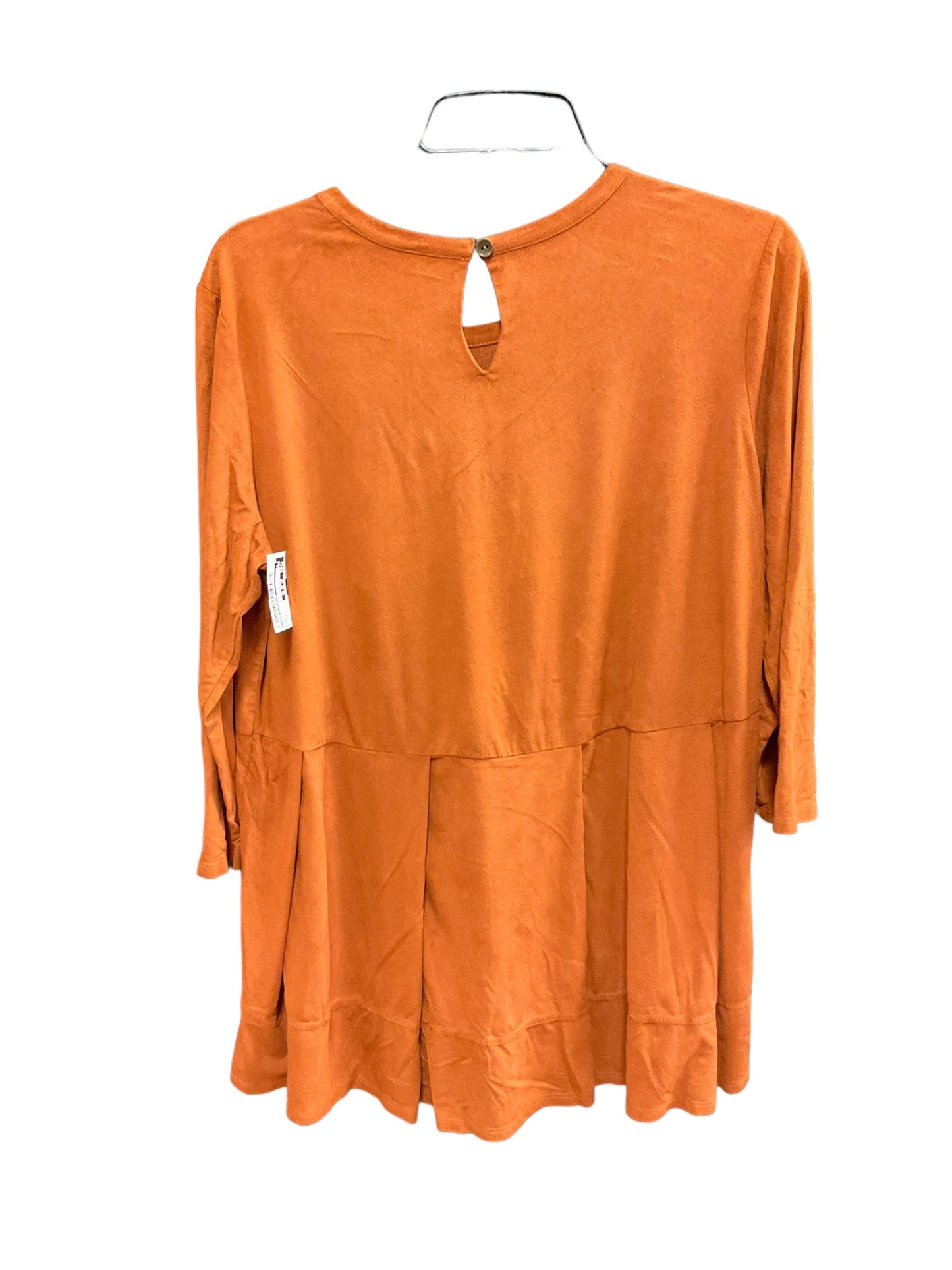 Rust Top Long Sleeve Simply Noelle, Size S