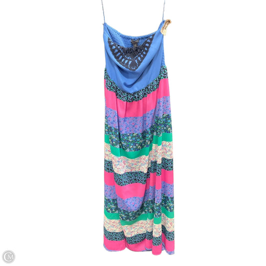 Dress Casual Midi By Tommy Hilfiger In Multi-colored, Size: Xs