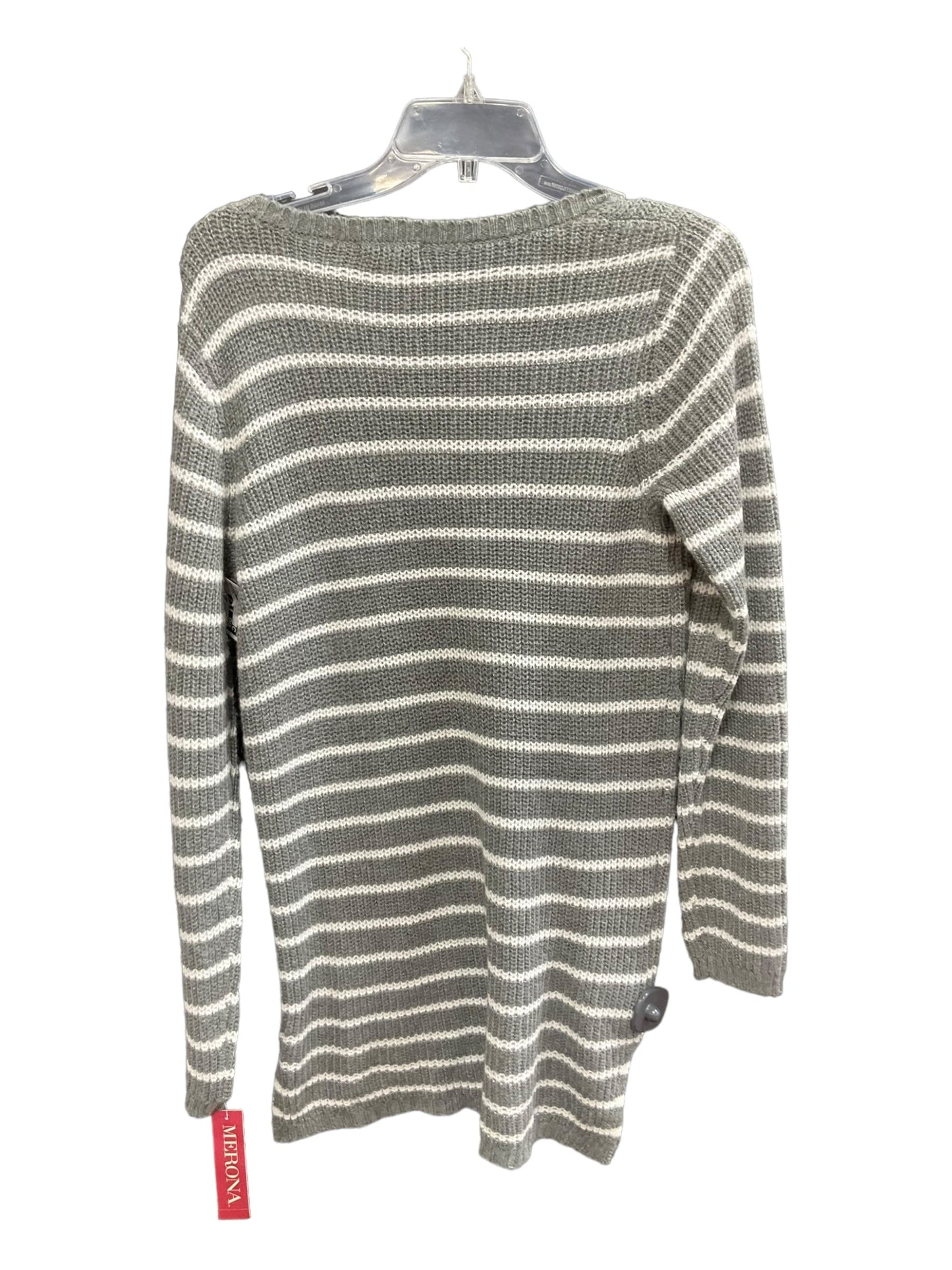 Grey & White Sweater Merona, Size M