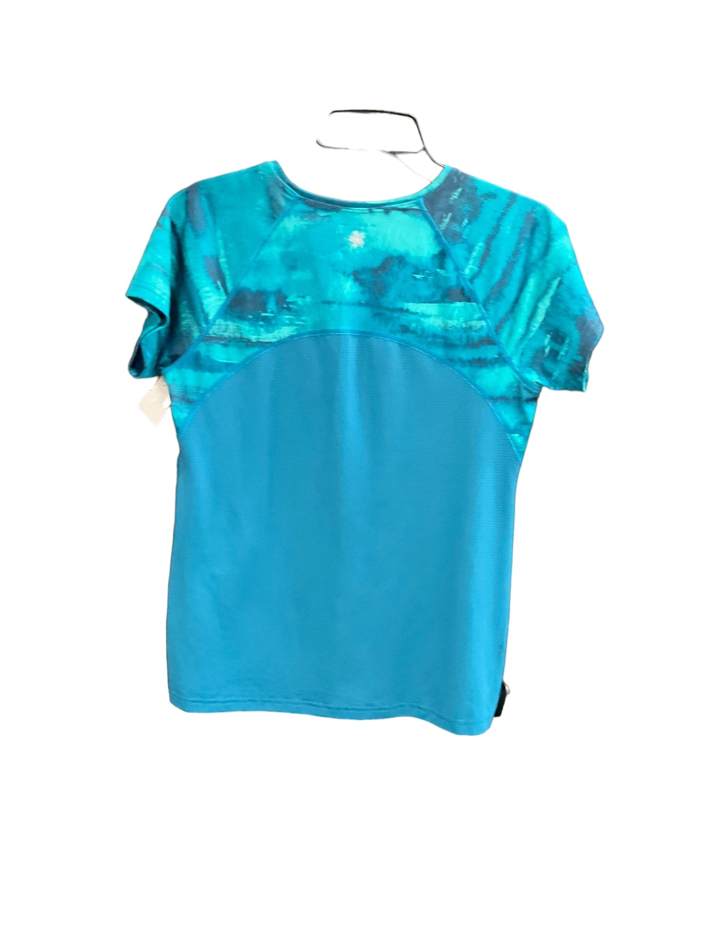 Teal Athletic Top Short Sleeve Tek Gear, Size S