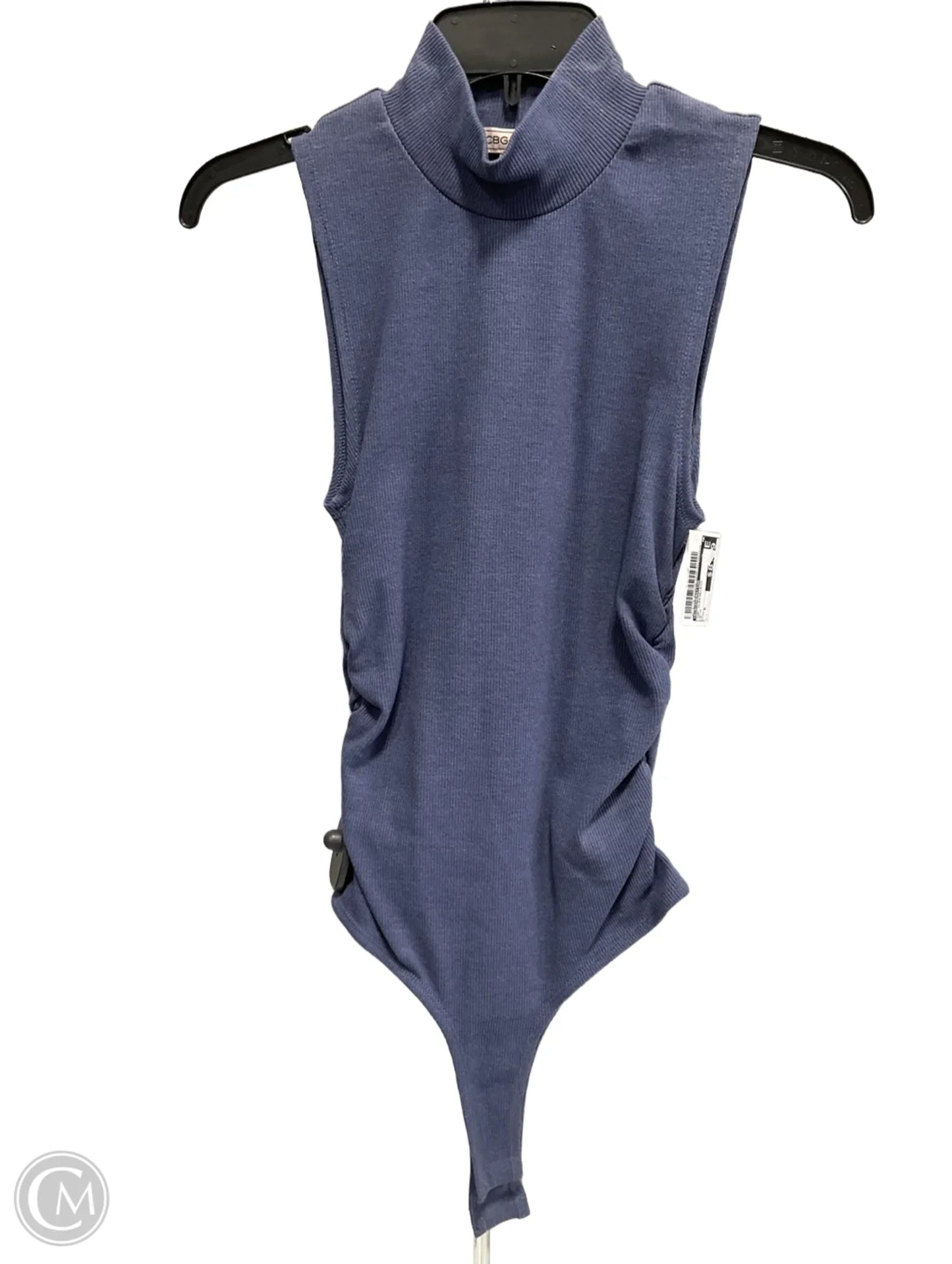 Top Sleeveless By Bcbgeneration In Blue, Size: S