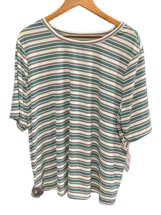 Top Short Sleeve By Nine West Apparel  Size: 2x