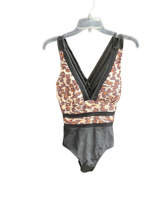 Leopard Print Swimsuit Clothes Mentor, Size M