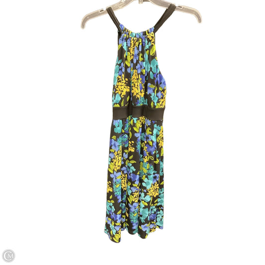 Dress Casual Midi By Apt 9 In Floral Print, Size: S