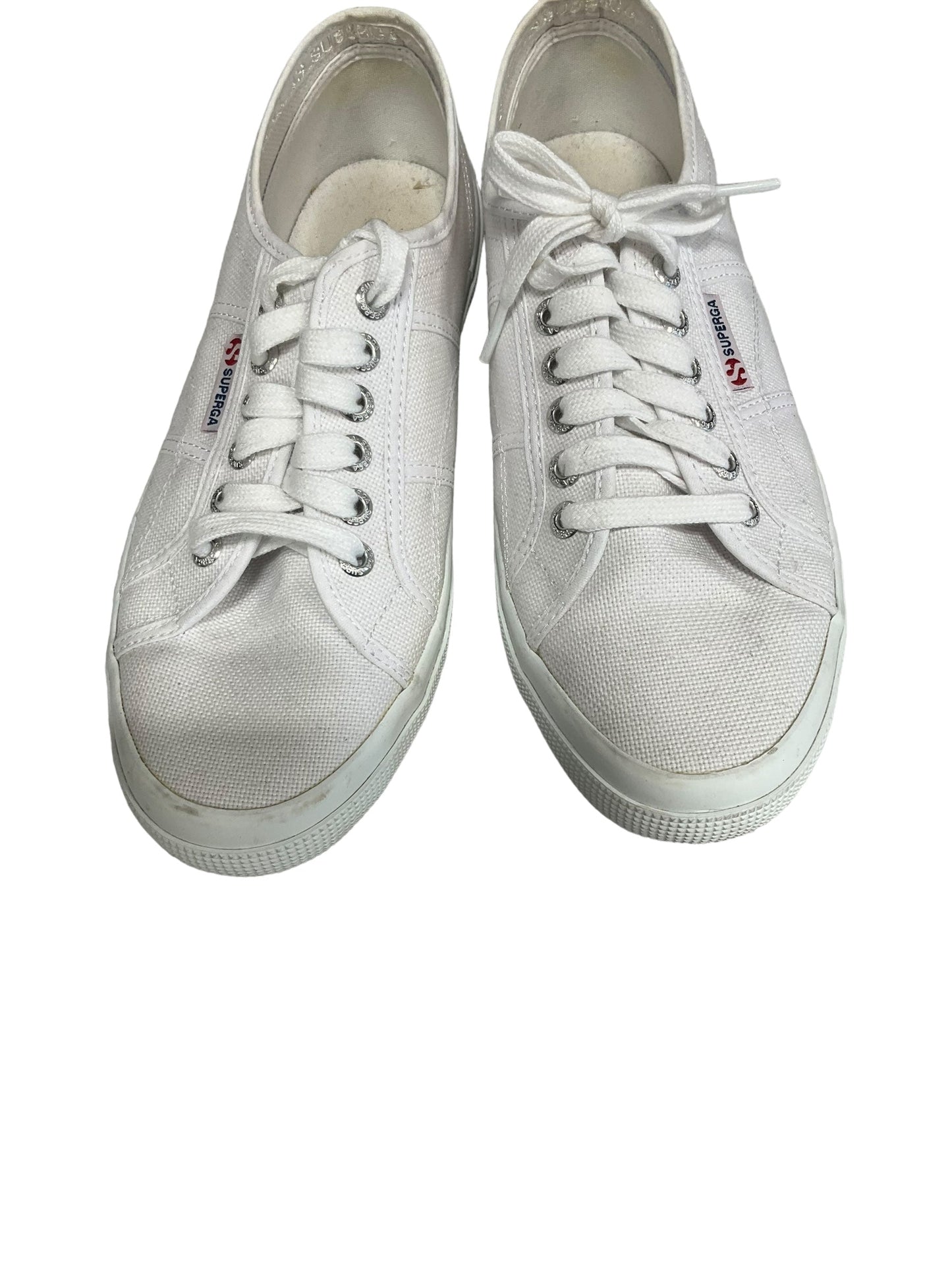 Cream Shoes Athletic Superga, Size 10