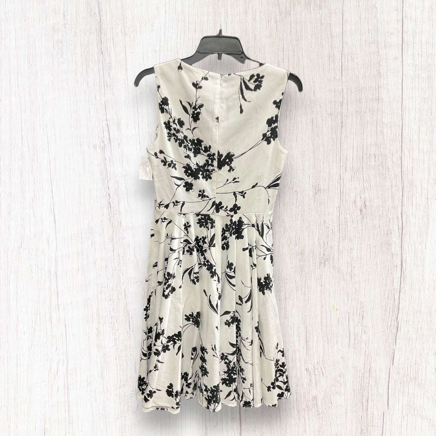 Black & White Dress Casual Midi Grace Karin, Size S