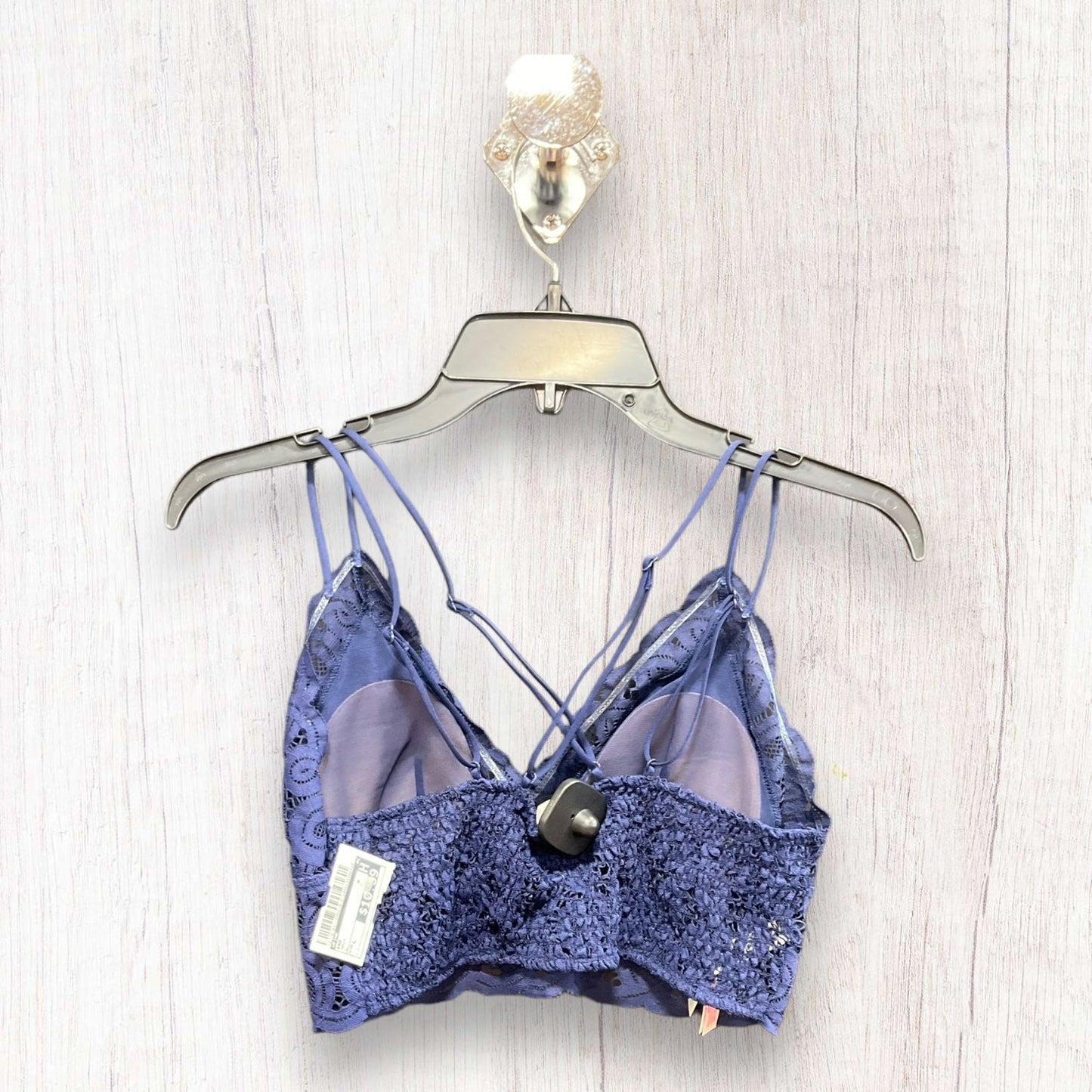 Navy Bra Pink, Size L