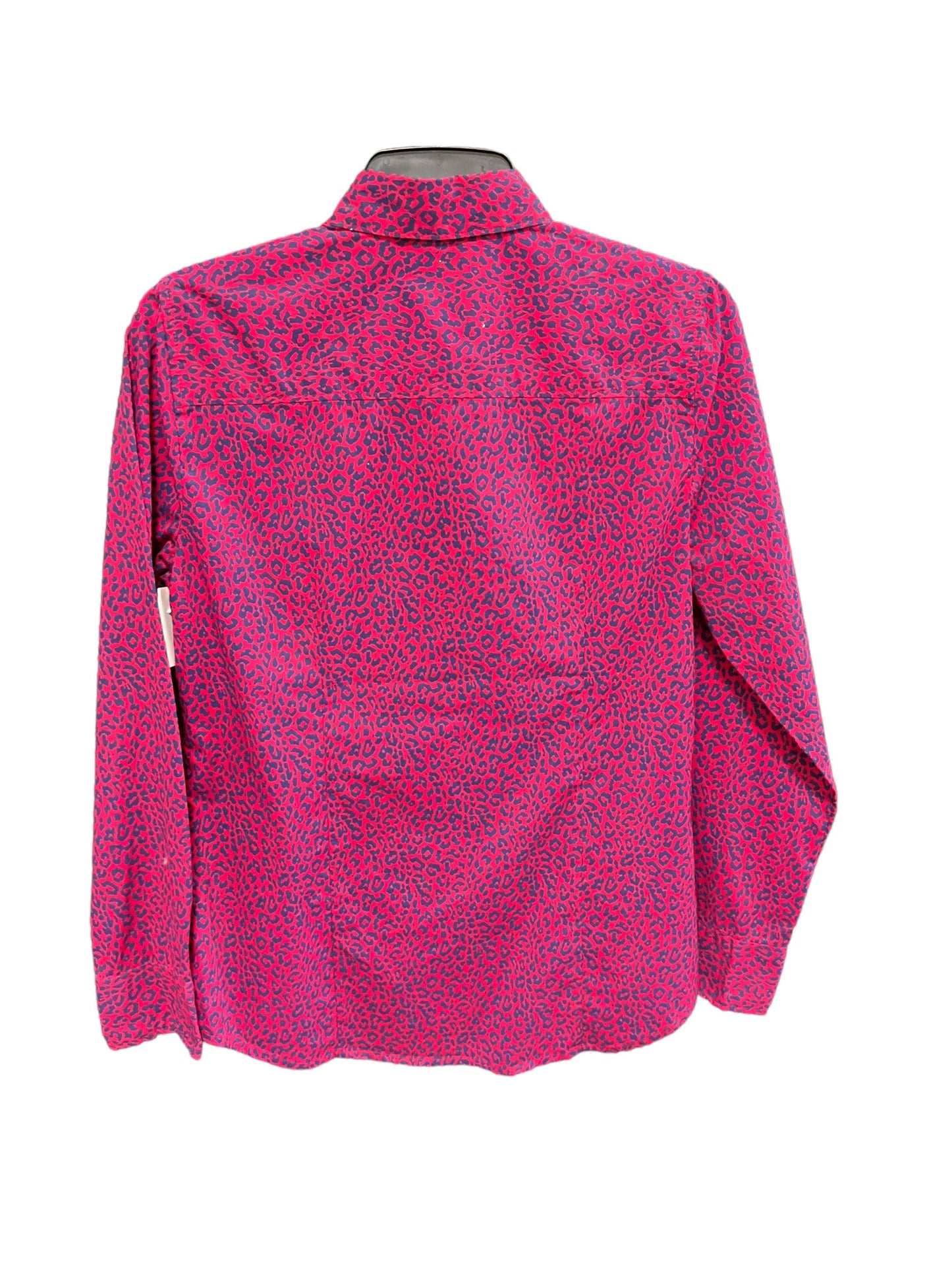 Blouse Long Sleeve By J. Crew In Animal Print, Size: S