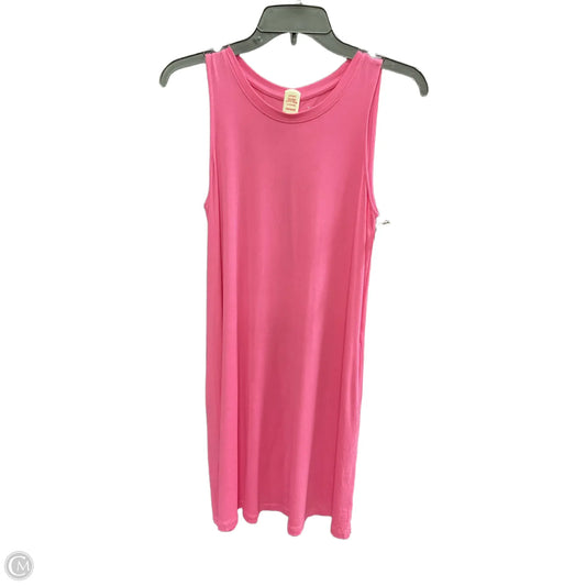 Dress Casual Midi By Time And Tru In Pink, Size: S