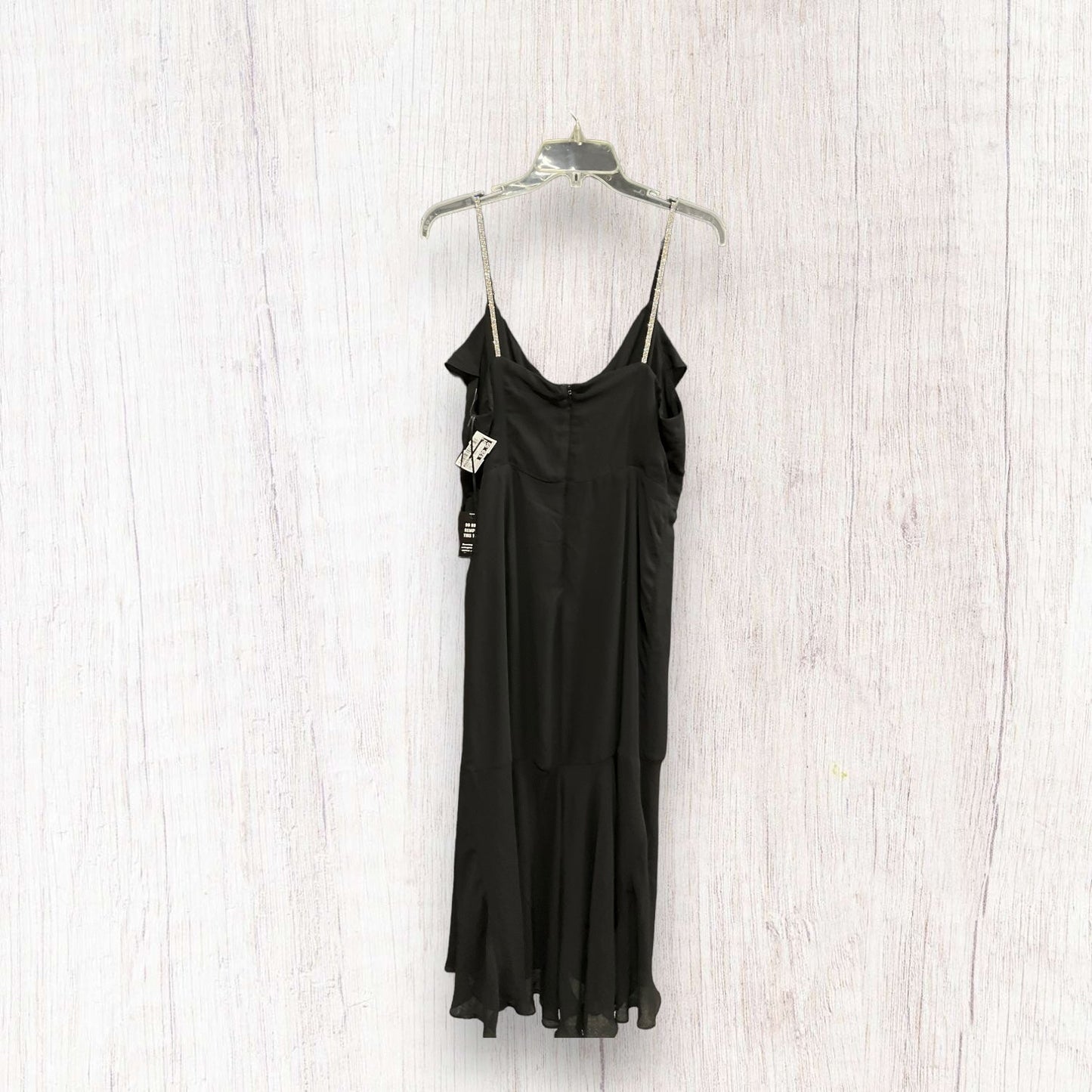 Dress Casual Maxi By Express In Black, Size: L