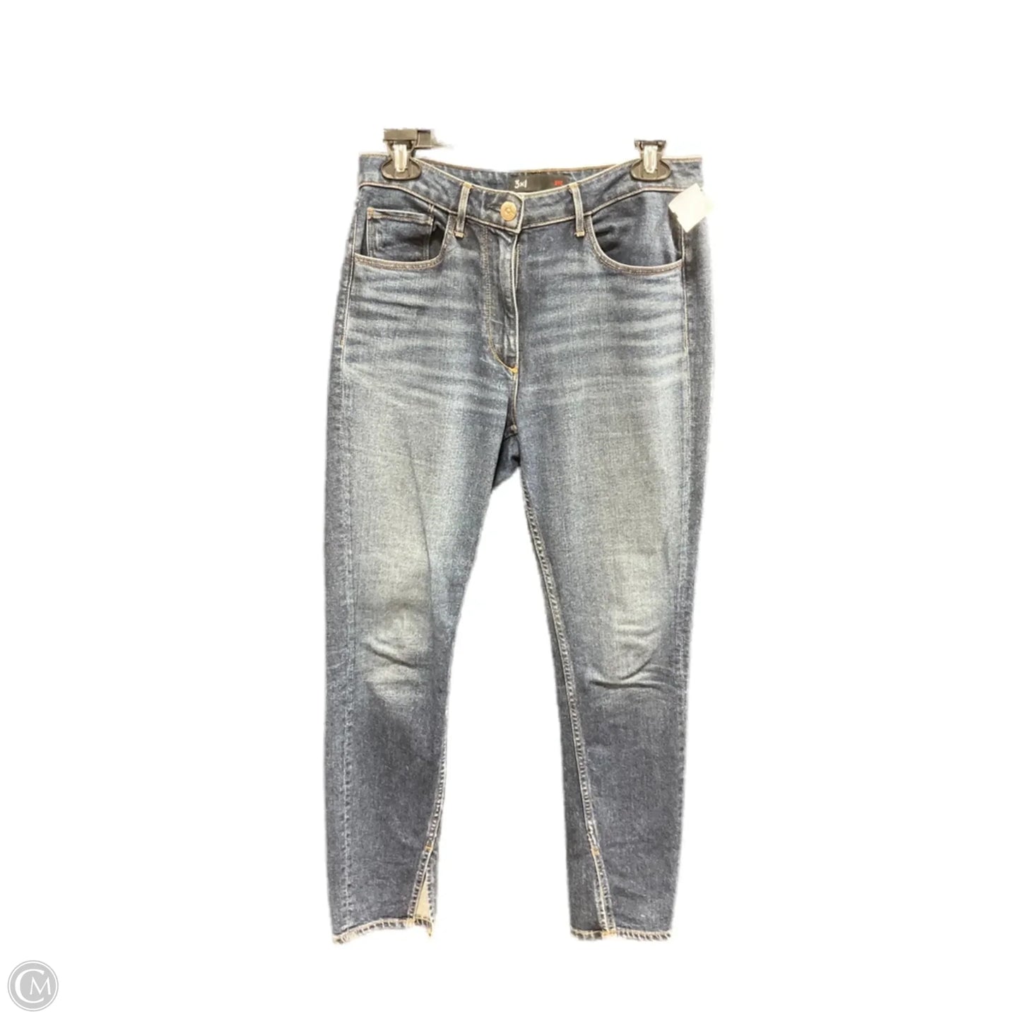 Jeans Flared By Clothes Mentor In Blue Denim, Size: 6