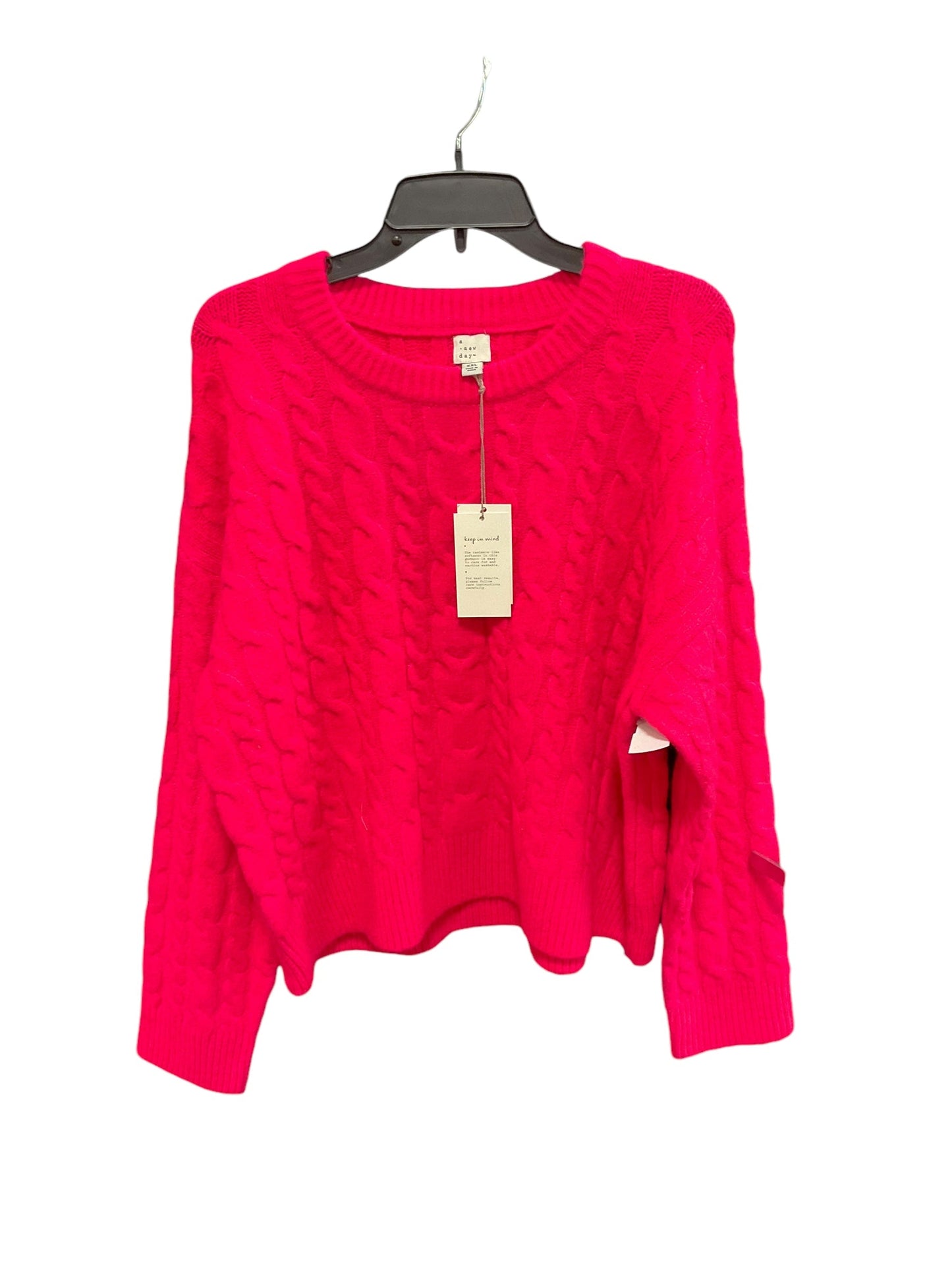 Sweater By A New Day In Pink, Size: Xxl