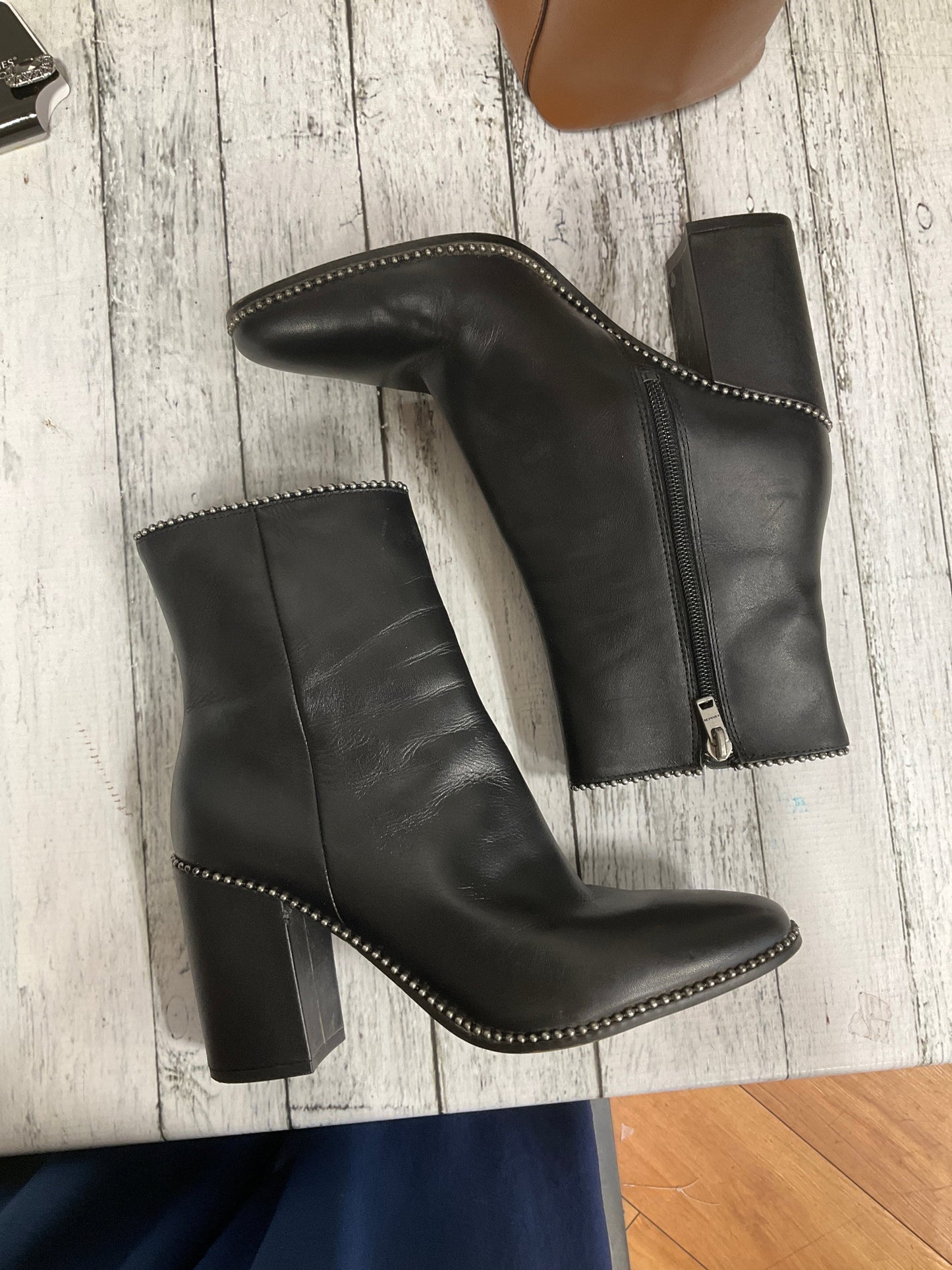 Boots Designer By Coach In Black, Size: 8