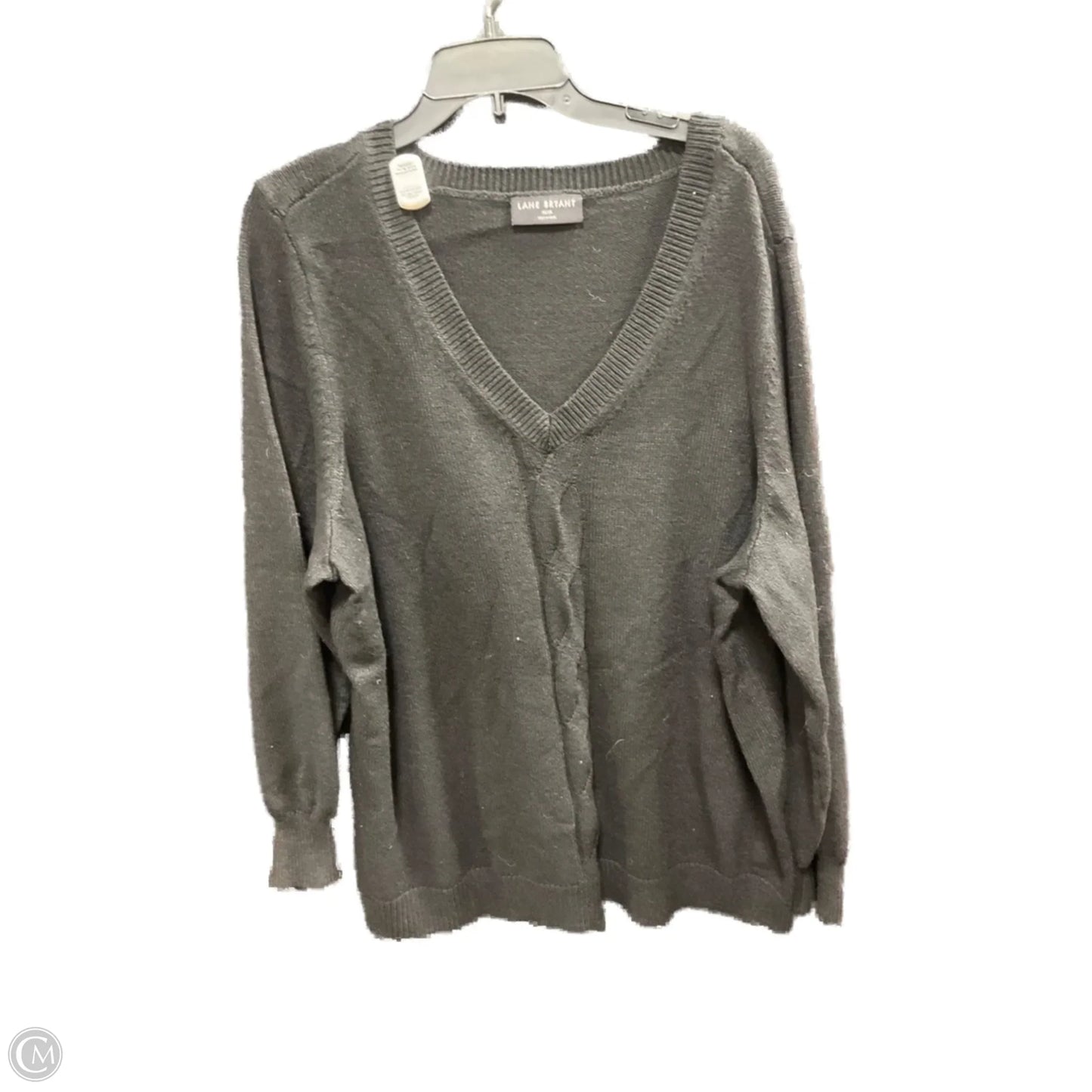 Sweater By Lane Bryant In Black, Size: 3x