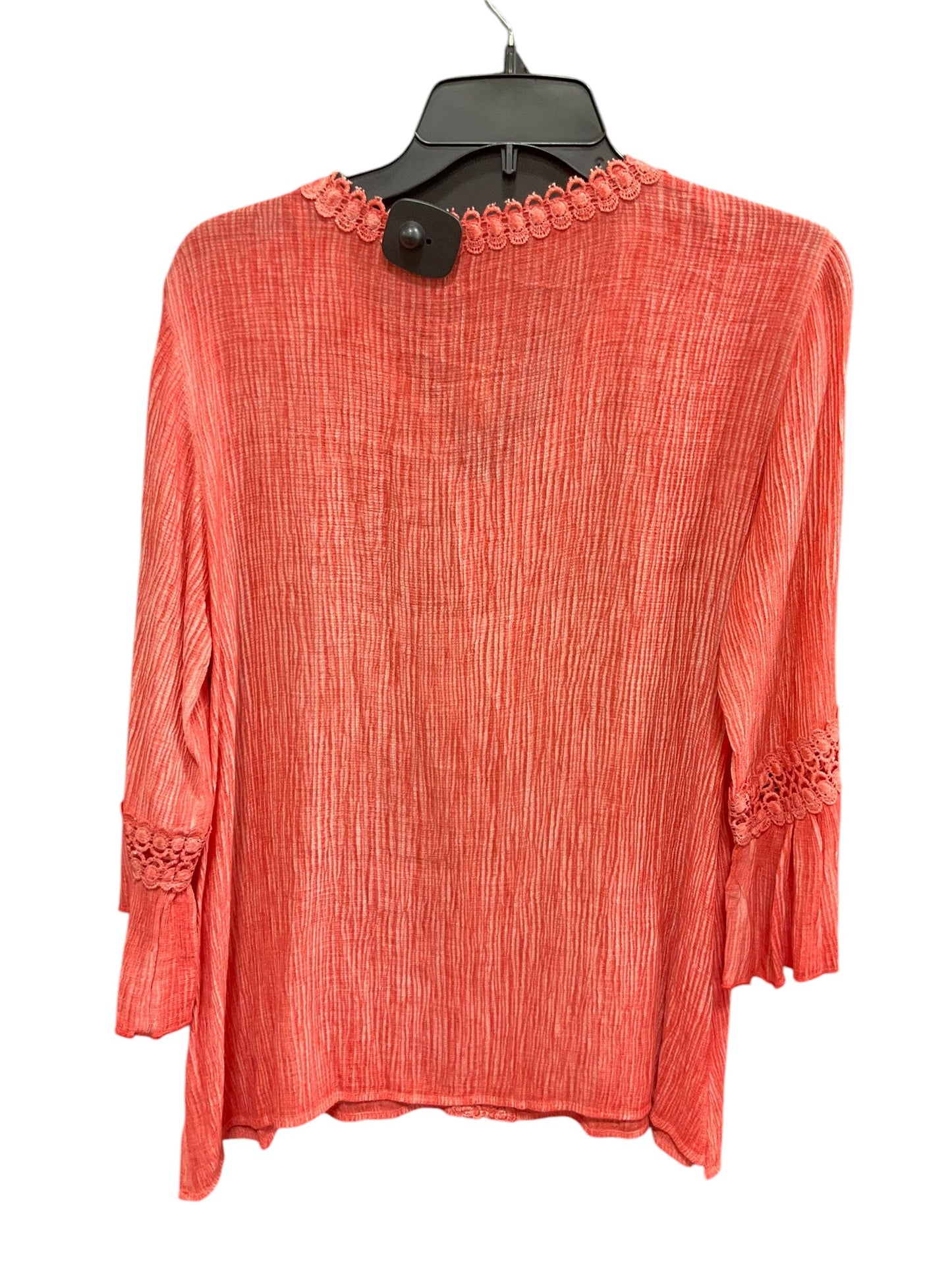 Top Long Sleeve By Joie In Orange, Size: S