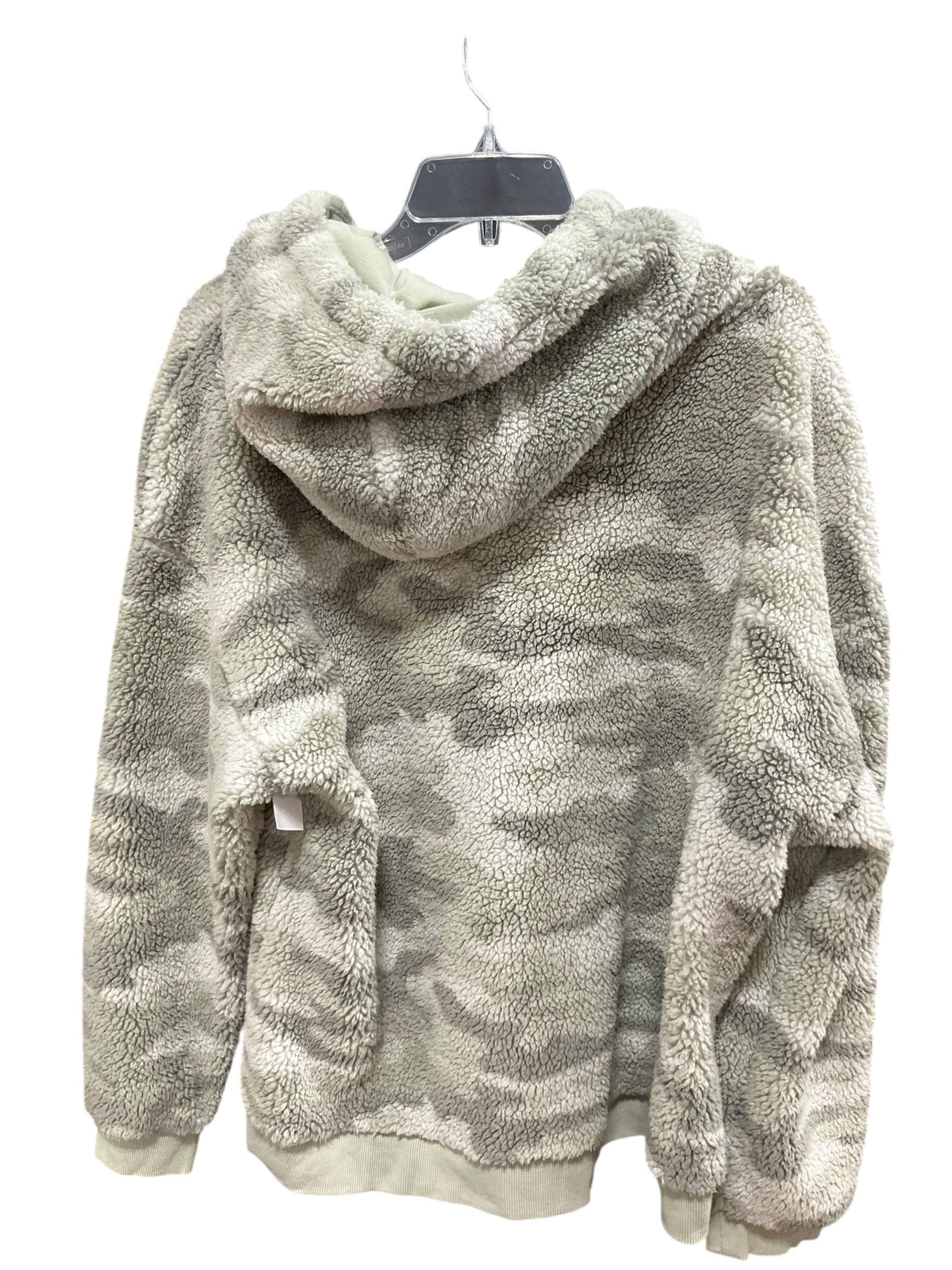 Jacket Faux Fur & Sherpa By Maurices In Green, Size: Xxl