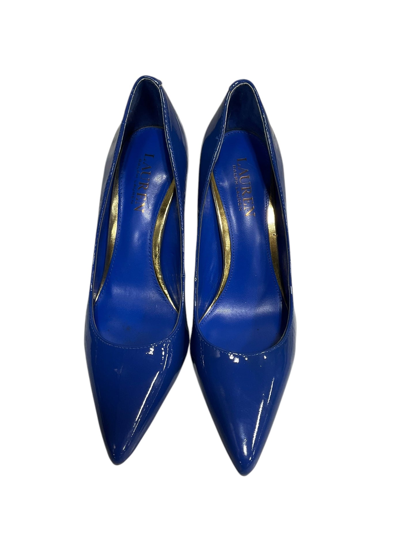 Shoes Heels Platform By Ralph Lauren In Blue, Size: 6.5