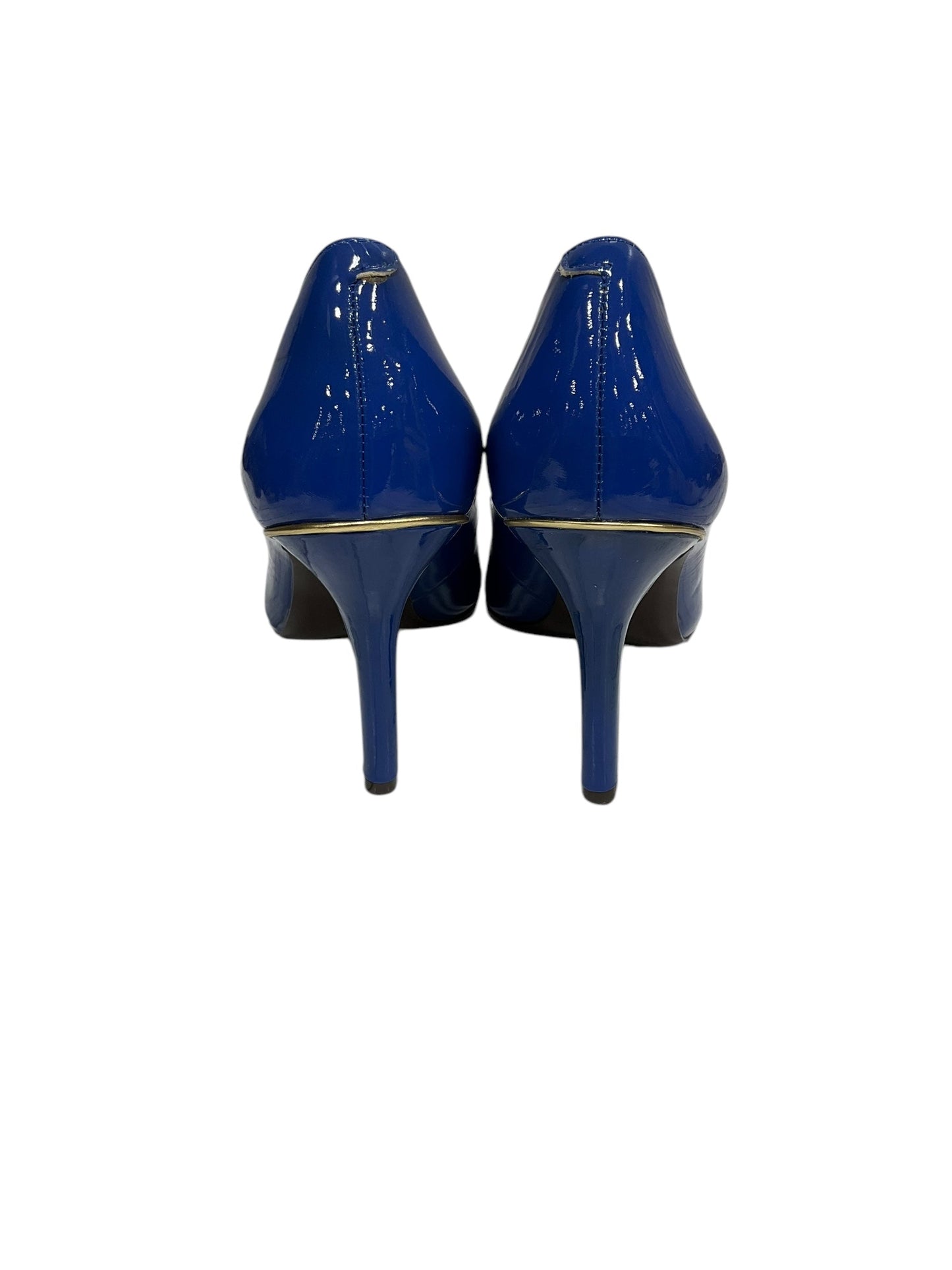 Shoes Heels Platform By Ralph Lauren In Blue, Size: 6.5