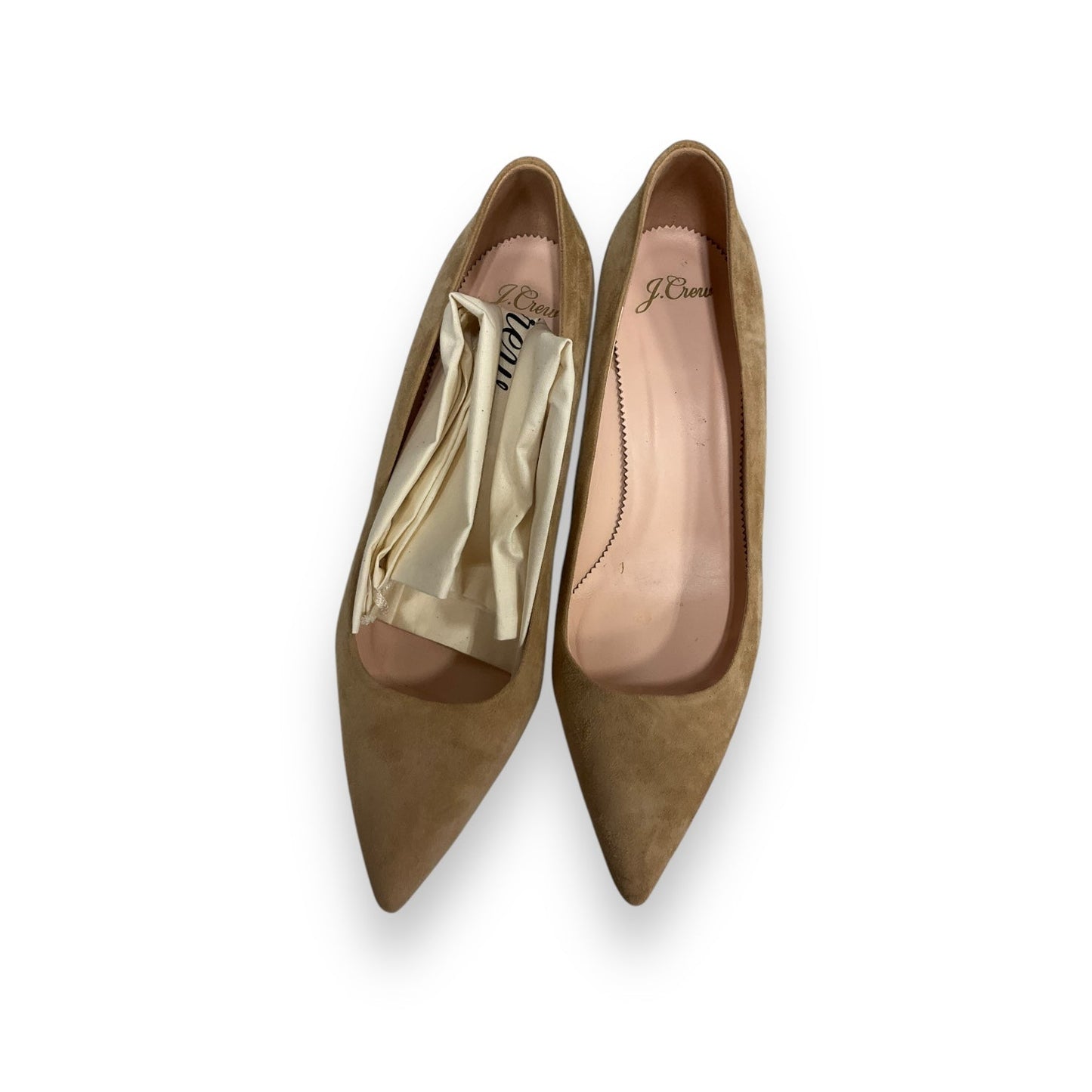 Shoes Heels Block By J. Crew In Tan, Size: 9