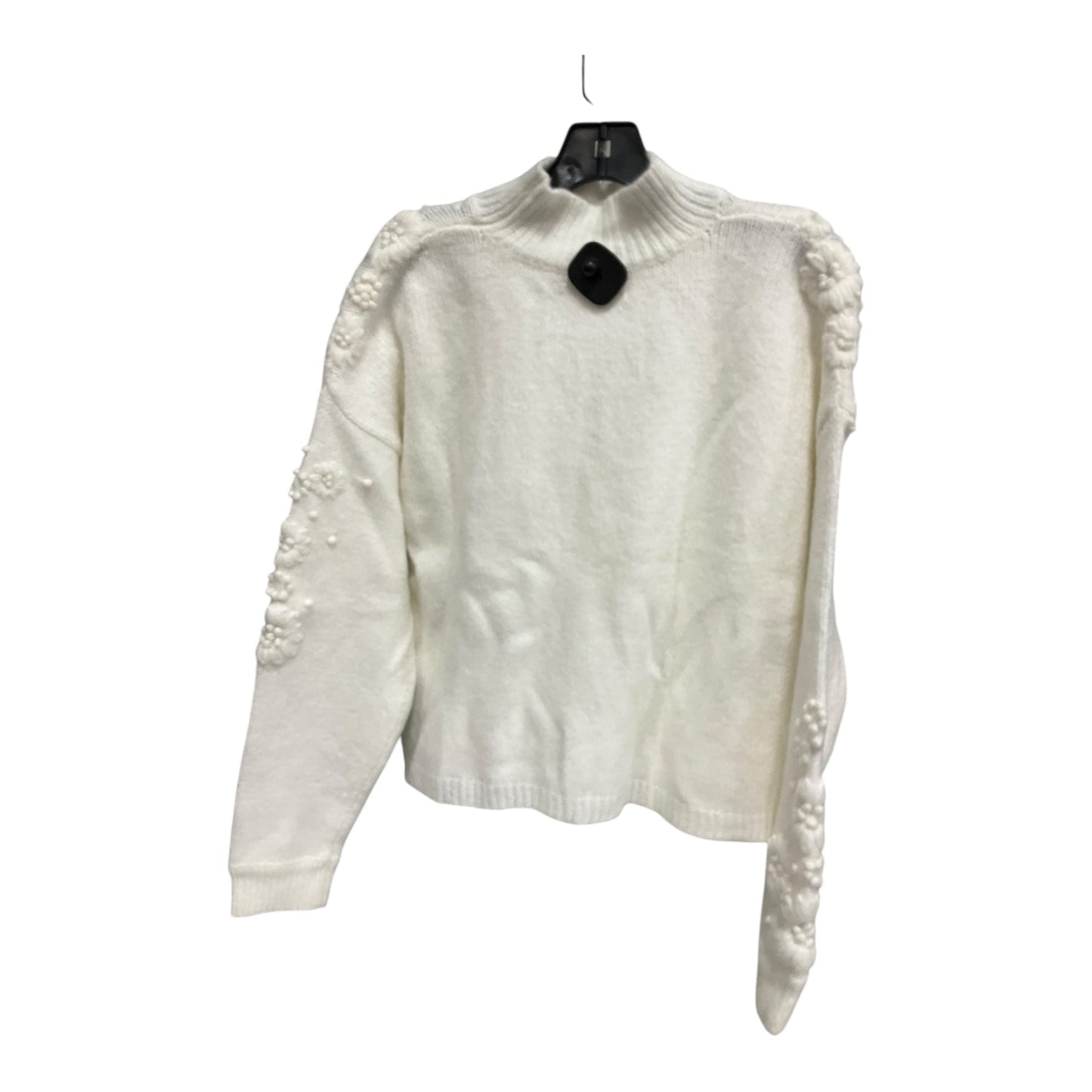 Sweater By Anthropologie In Cream, Size: Xl