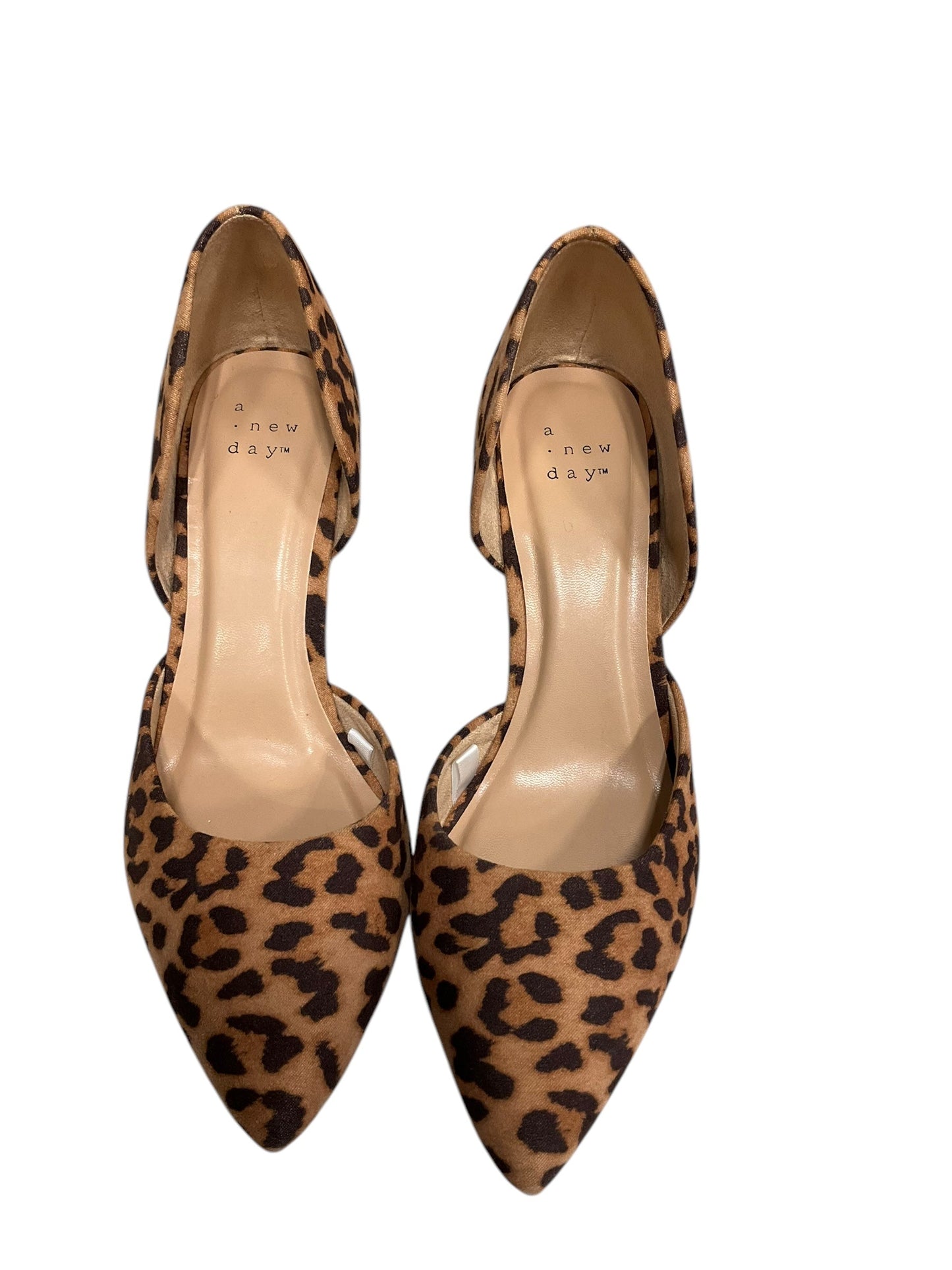 Shoes Heels Stiletto By A New Day In Animal Print, Size: 7