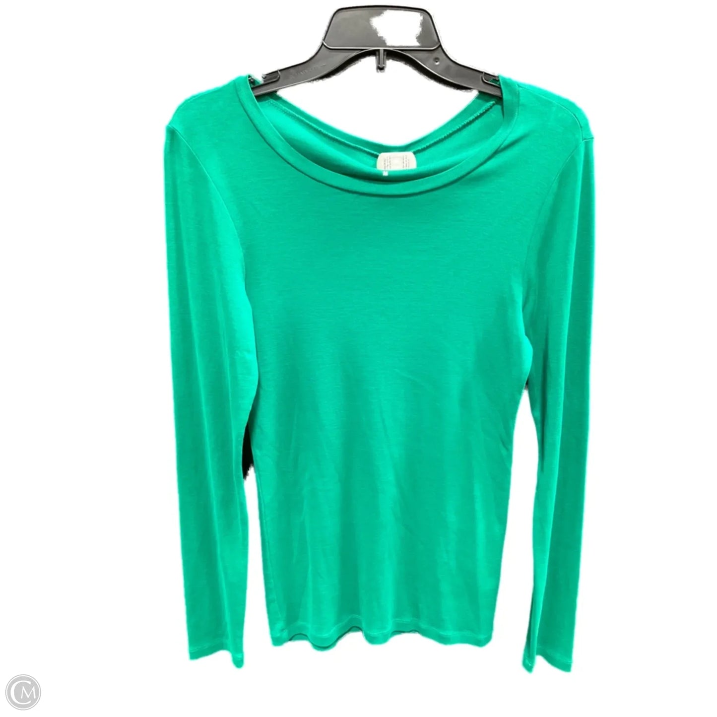 Top Long Sleeve Basic By J. Crew In Green, Size: M