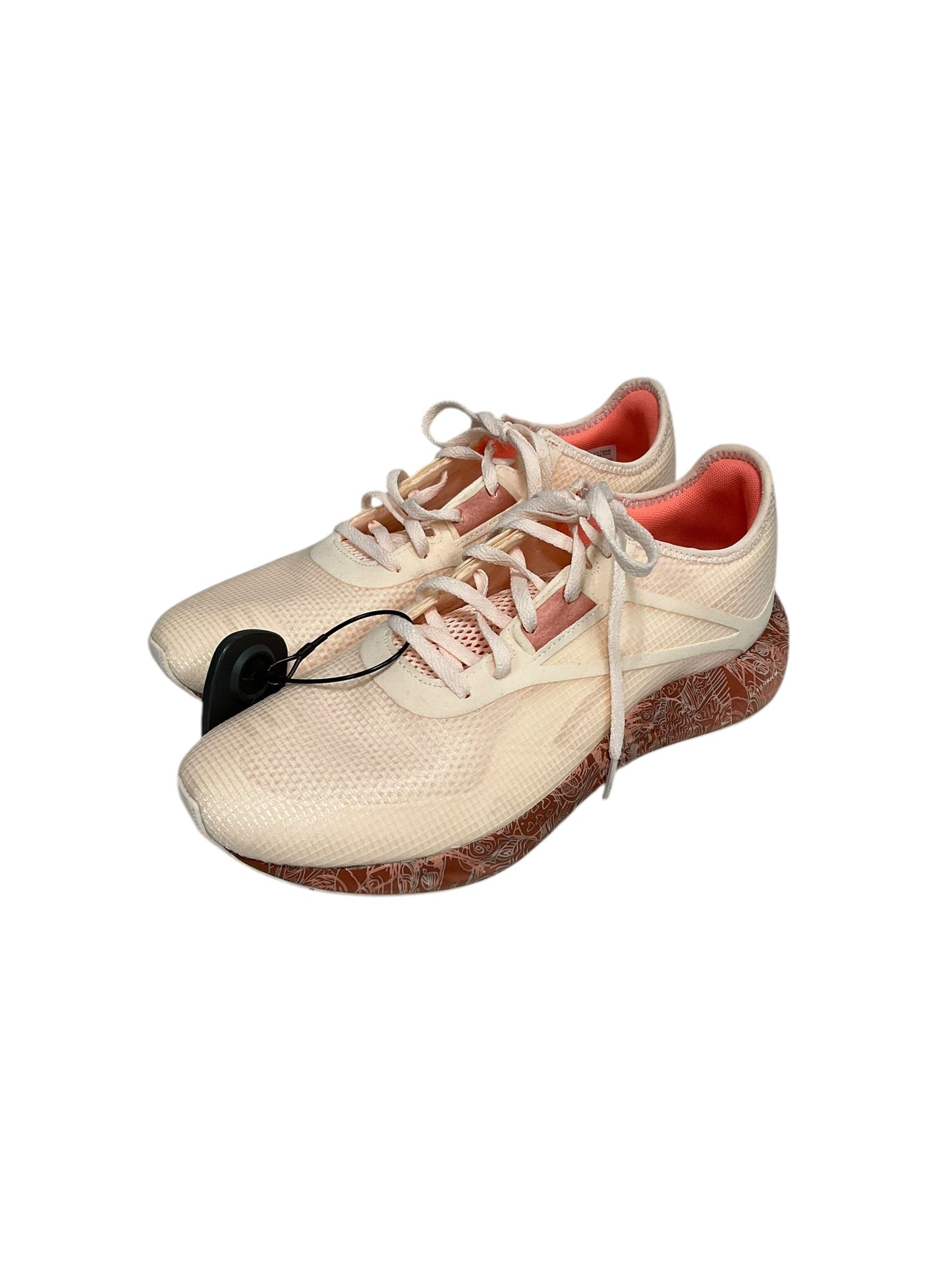 Shoes Athletic By Reebok In Peach, Size: 10