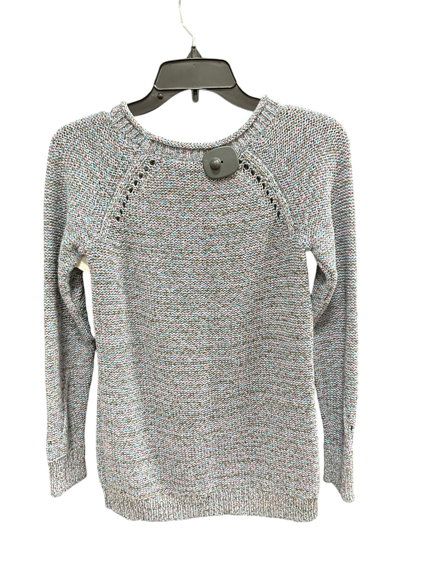 Sweater By Talbots In Blue & Purple, Size: Sp