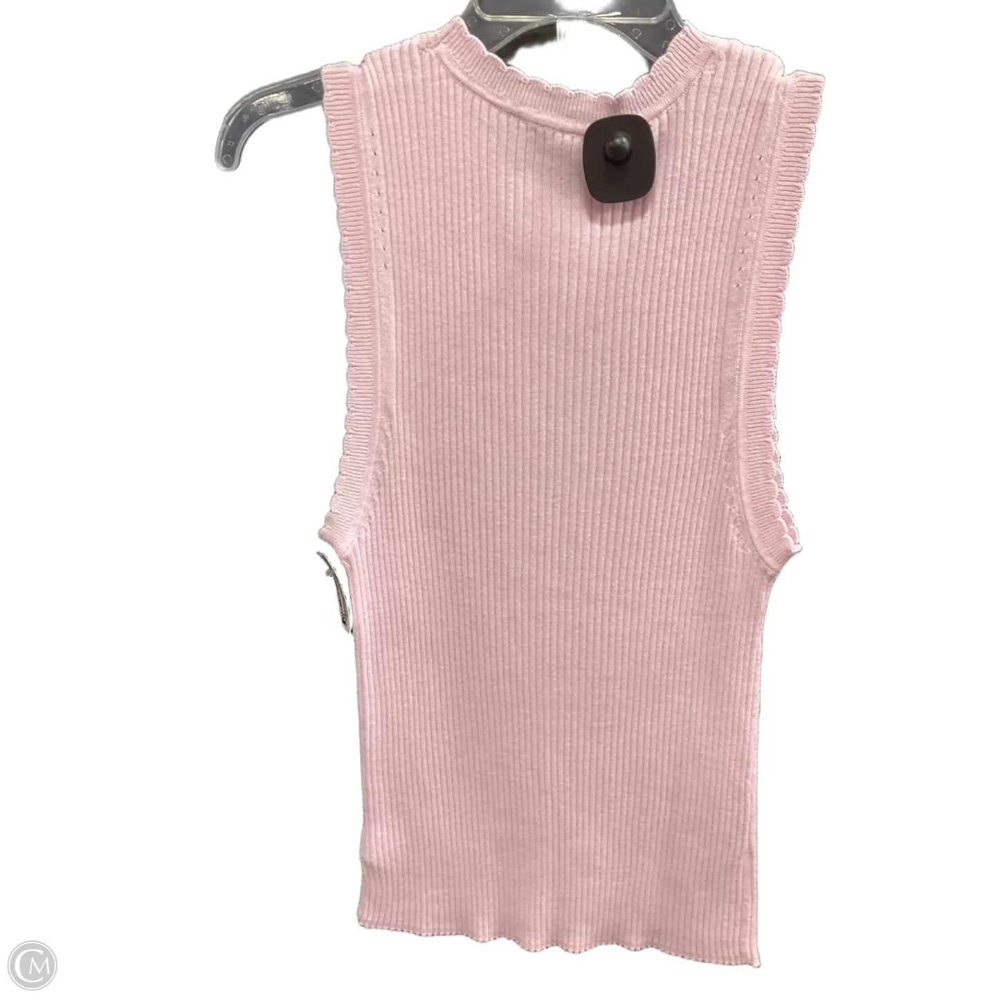 Top Sleeveless By Free Assembly In Pink, Size: Xl