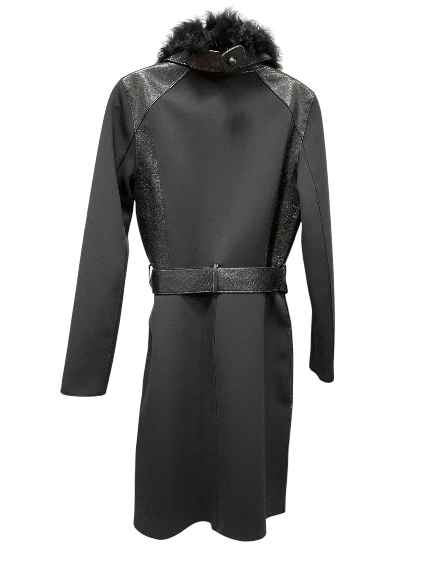 Coat Designer By Zac Posen In Black, Size: S