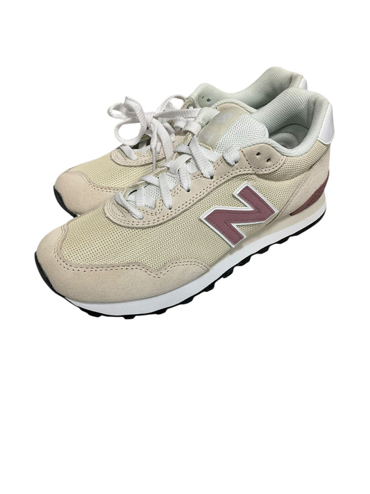 Shoes Athletic By New Balance In Cream, Size: 7.5