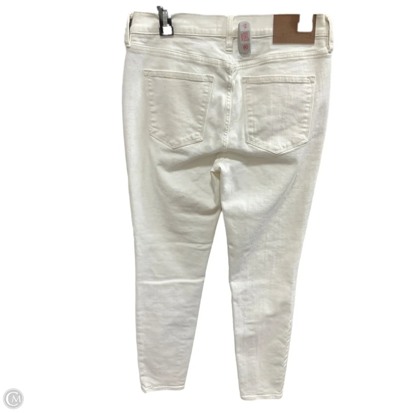 Jeans Skinny By J. Crew In Cream, Size: 6