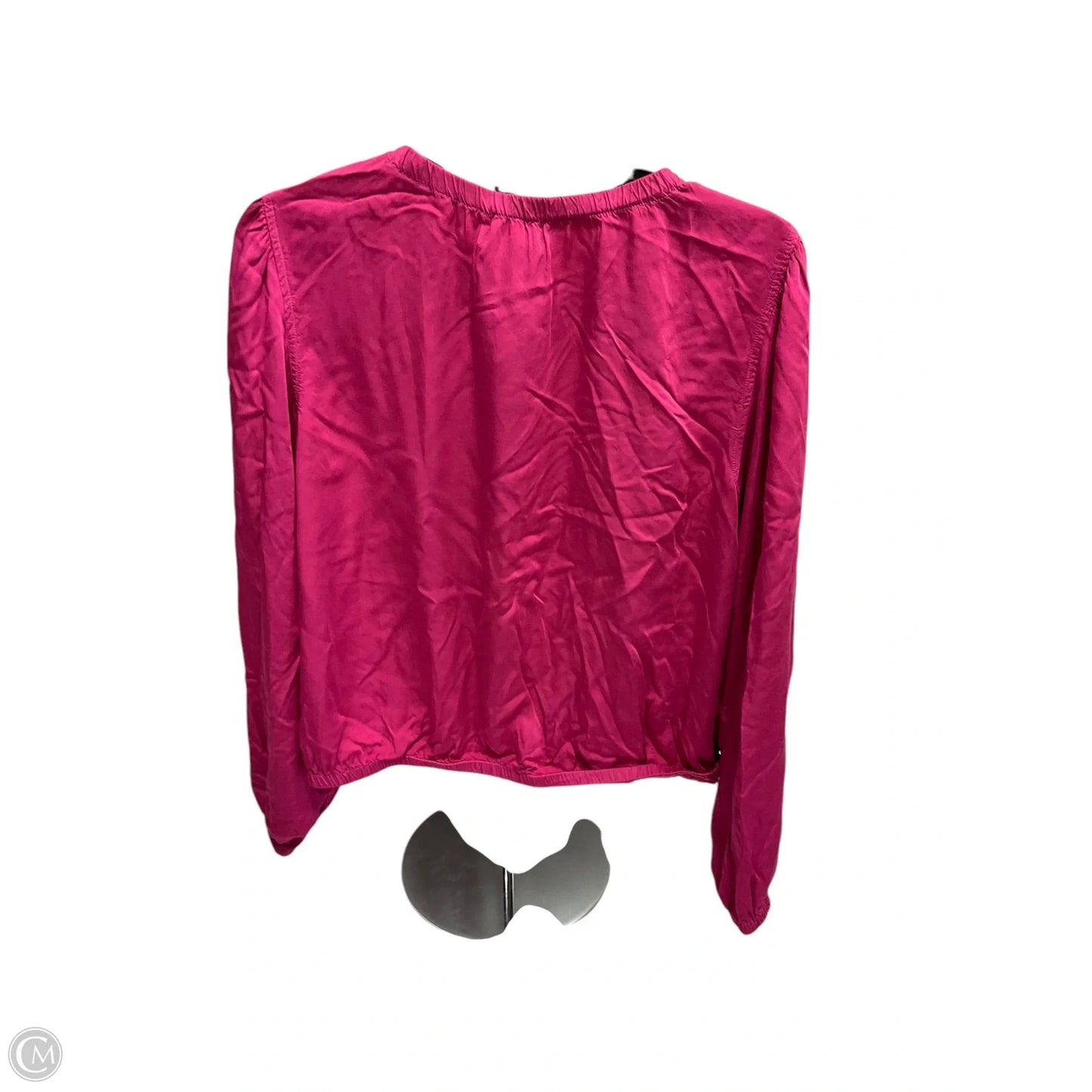 Top Long Sleeve By Cloth & Stone In Pink, Size: L