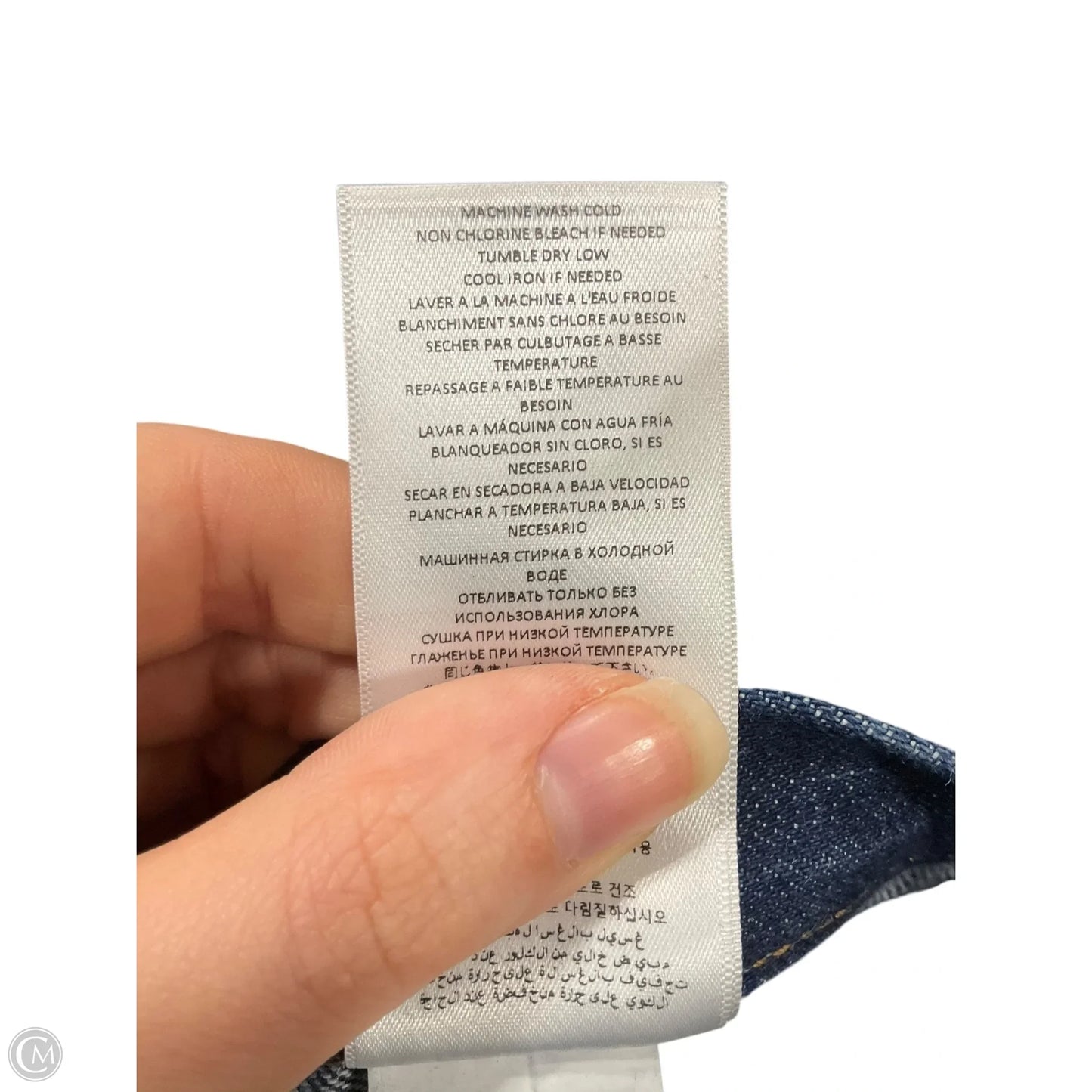 Skirt Mini & Short By Clothes Mentor In Blue Denim, Size: 4