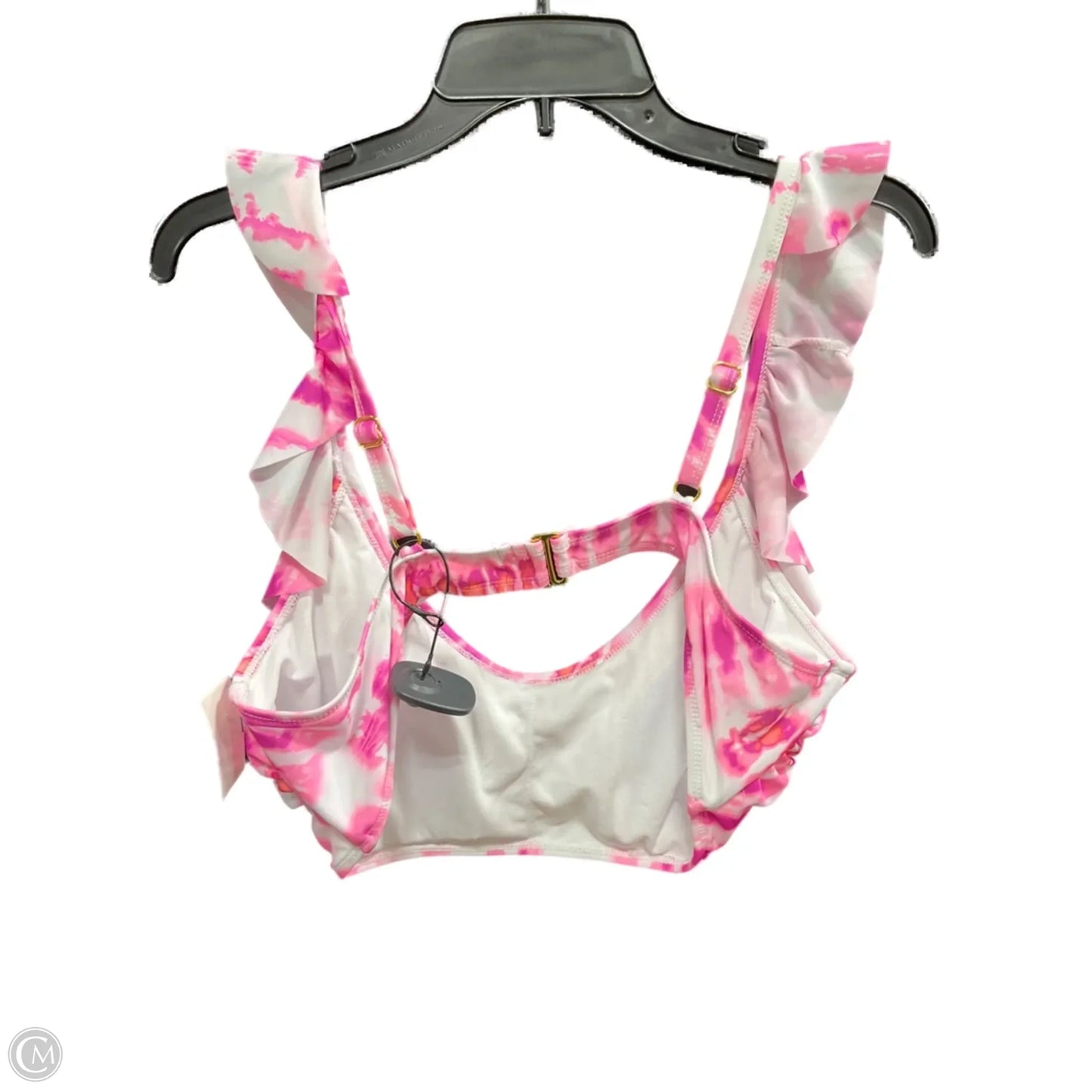 Swimsuit 2pc By Clothes Mentor In Pink, Size: 2x