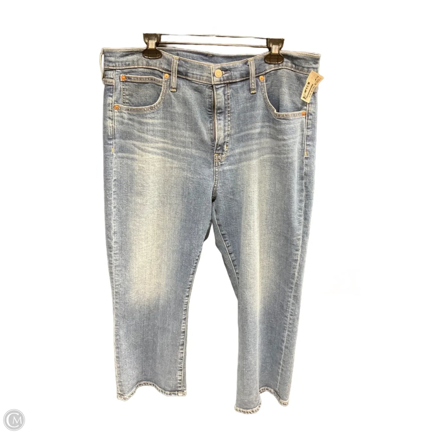 Jeans Boyfriend By Gap In Blue Denim, Size: 18