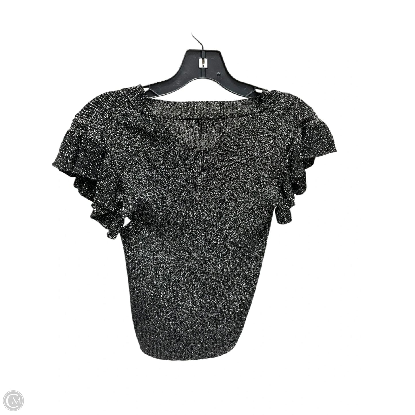 Top Short Sleeve By Nanette By Nanette Lepore In Black, Size: S