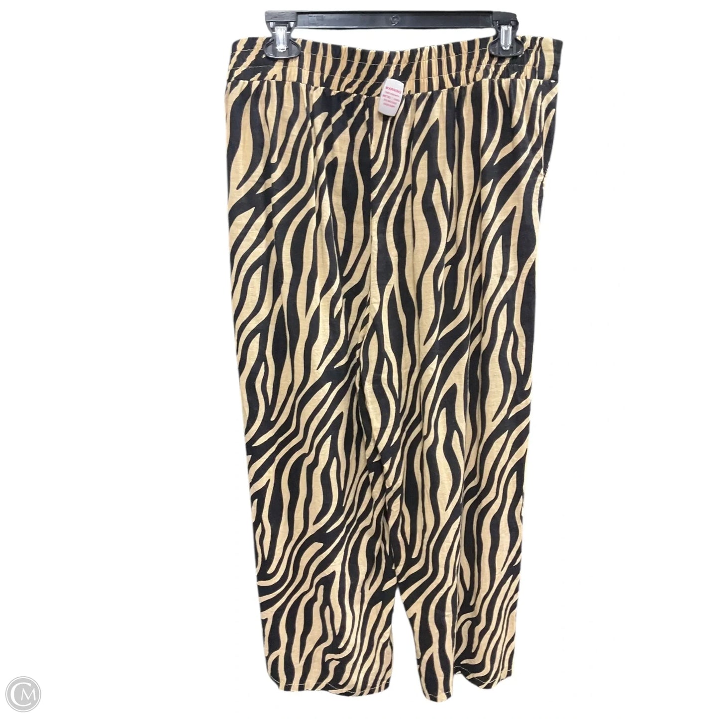 Pants Wide Leg By Rachel Zoe In Animal Print, Size: L
