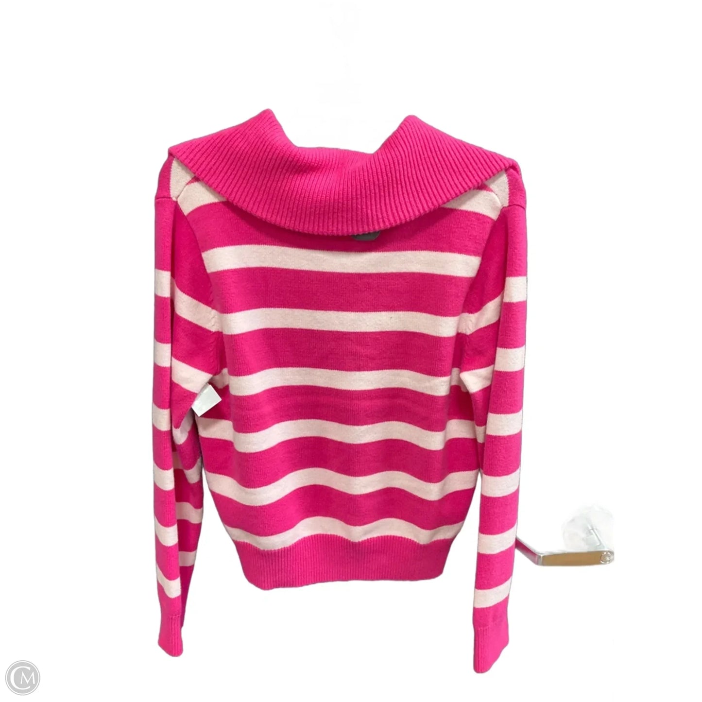 Sweater By Clothes Mentor In Striped Pattern, Size: S