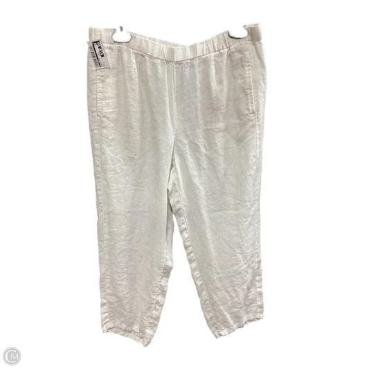 Pants Linen By J. Jill In White, Size: S