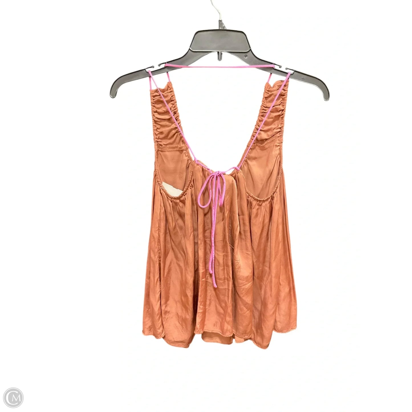 Top Sleeveless By Anthropologie In Orange, Size: Xs
