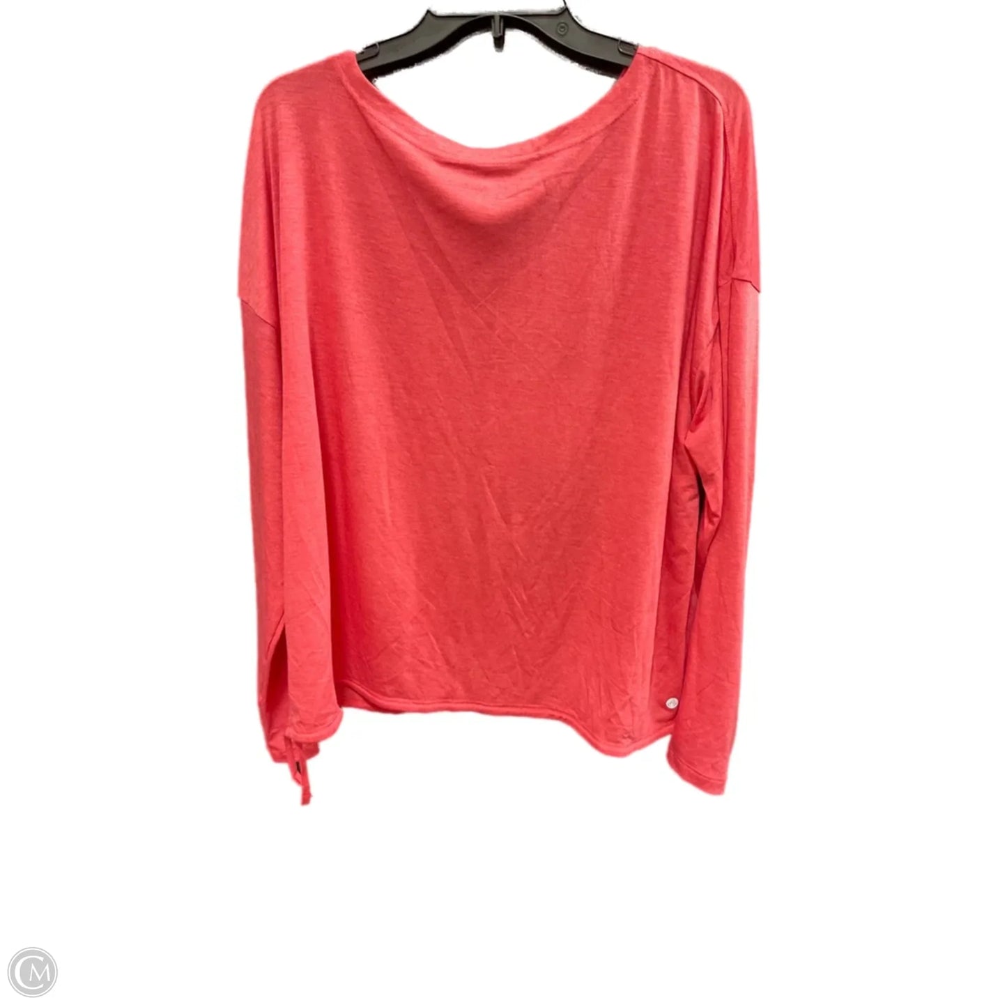 Athletic Top Long Sleeve Crewneck By Apana In Orange, Size: Xl