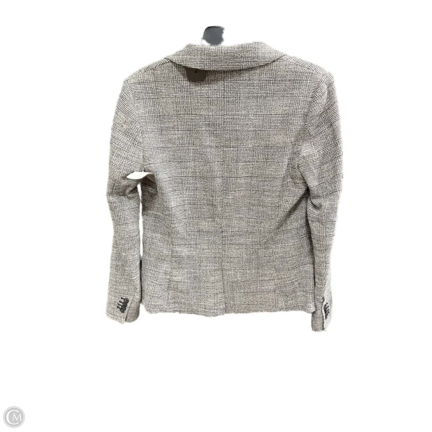 Blazer By H&m In Plaid Pattern, Size: M