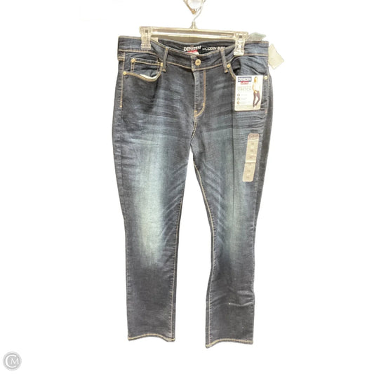 Jeans Boot Cut By Levis In Blue Denim, Size: 18