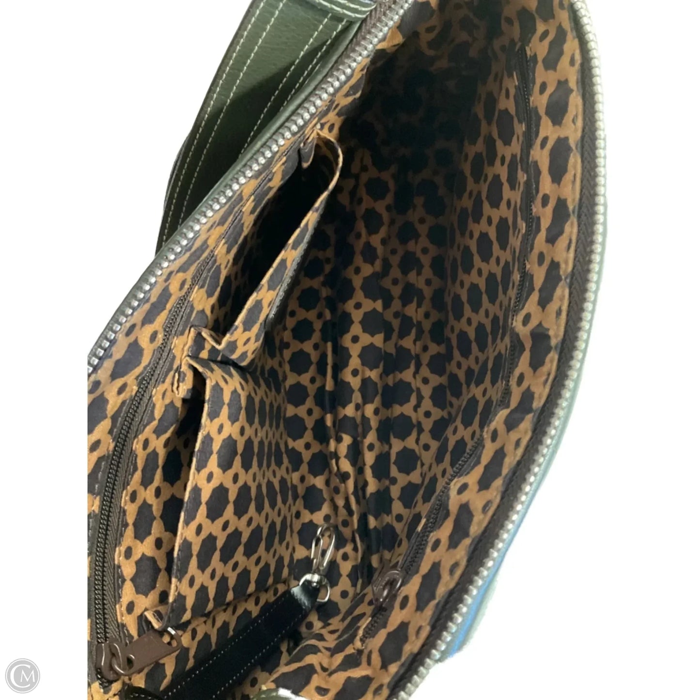 Handbag Leather By Brighton, Size: Medium